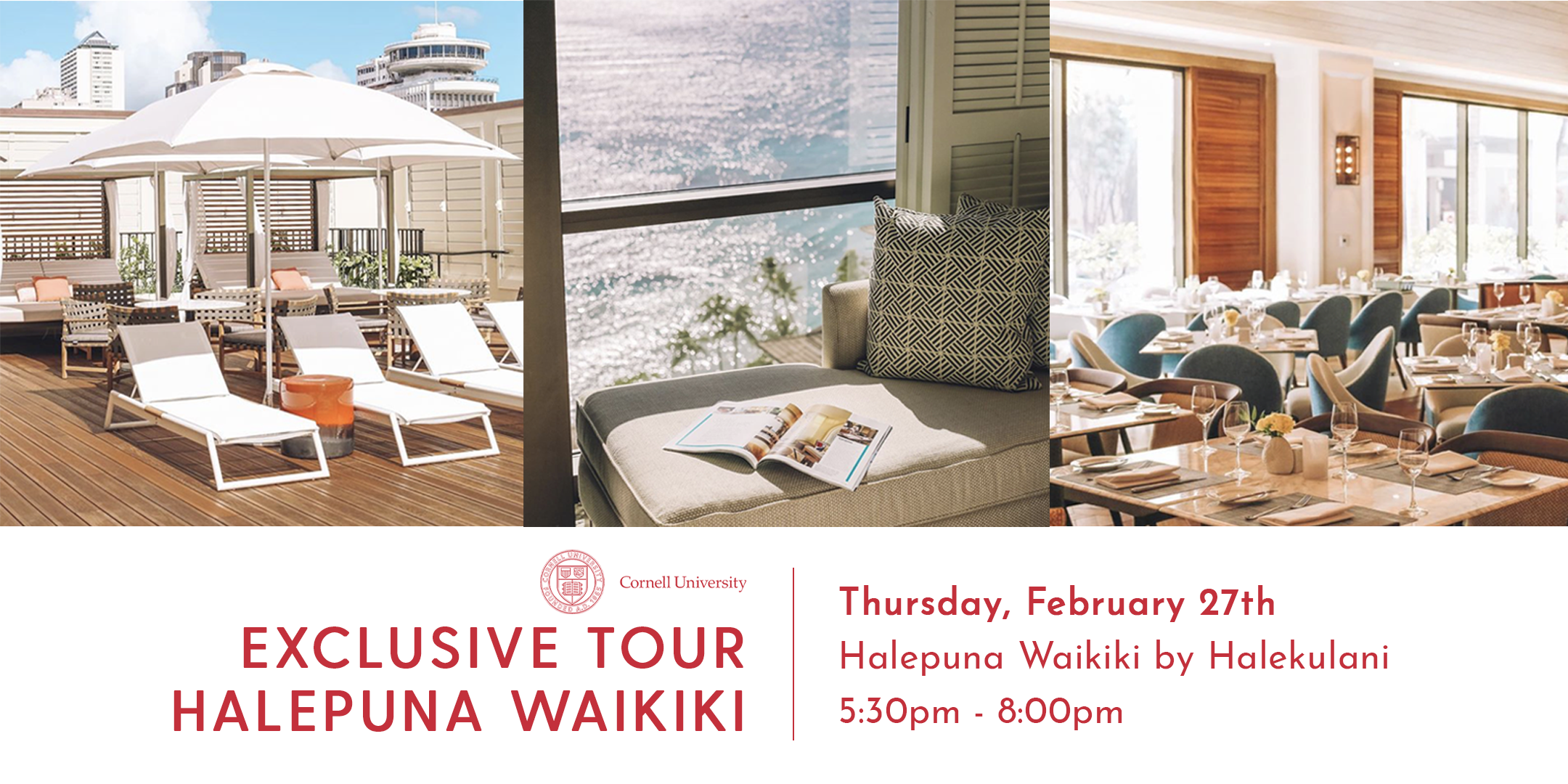 Exclusive Tour of the Halepuna Waikiki