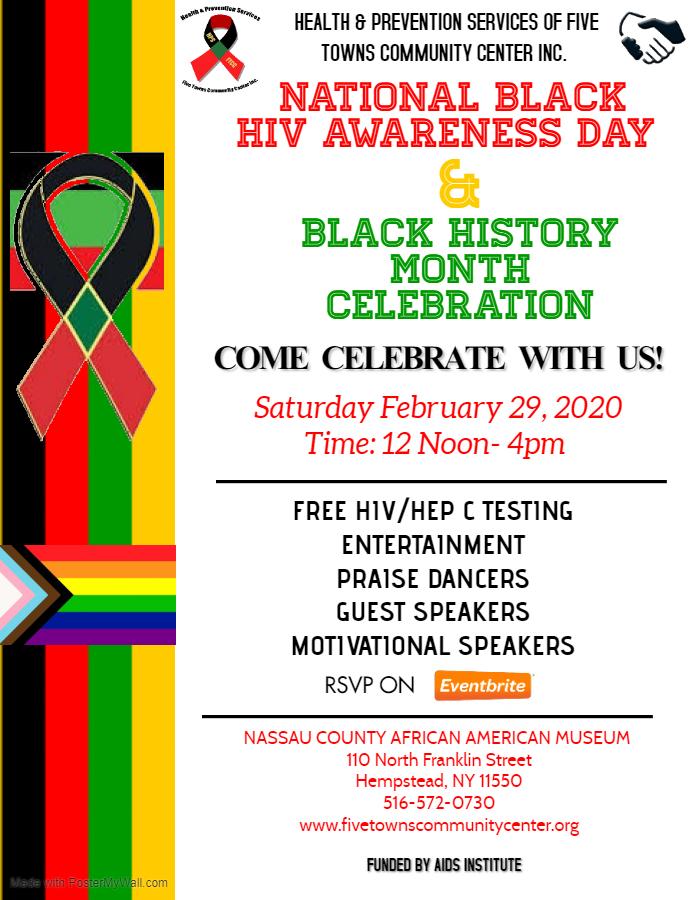 National Black HIV Awareness/Black History Month Celebration