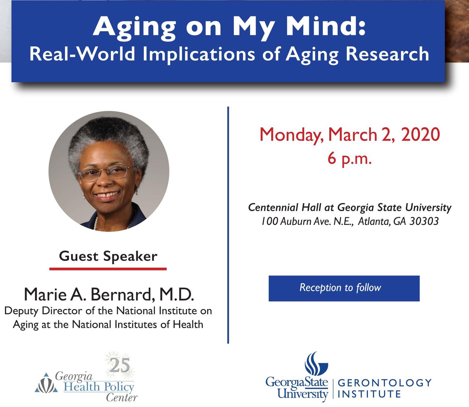 Aging on My Mind: Real-World Implications of Aging Research