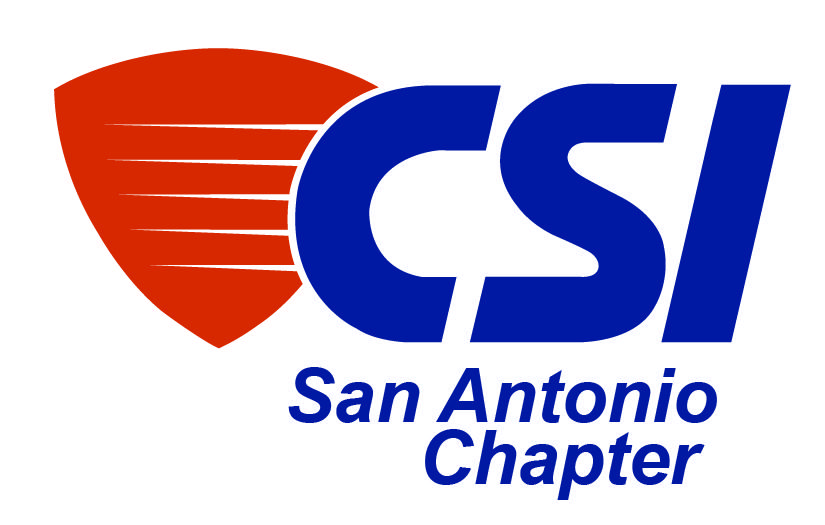 CSI San Antonio Chapter Meeting- Tuesday, February 18th