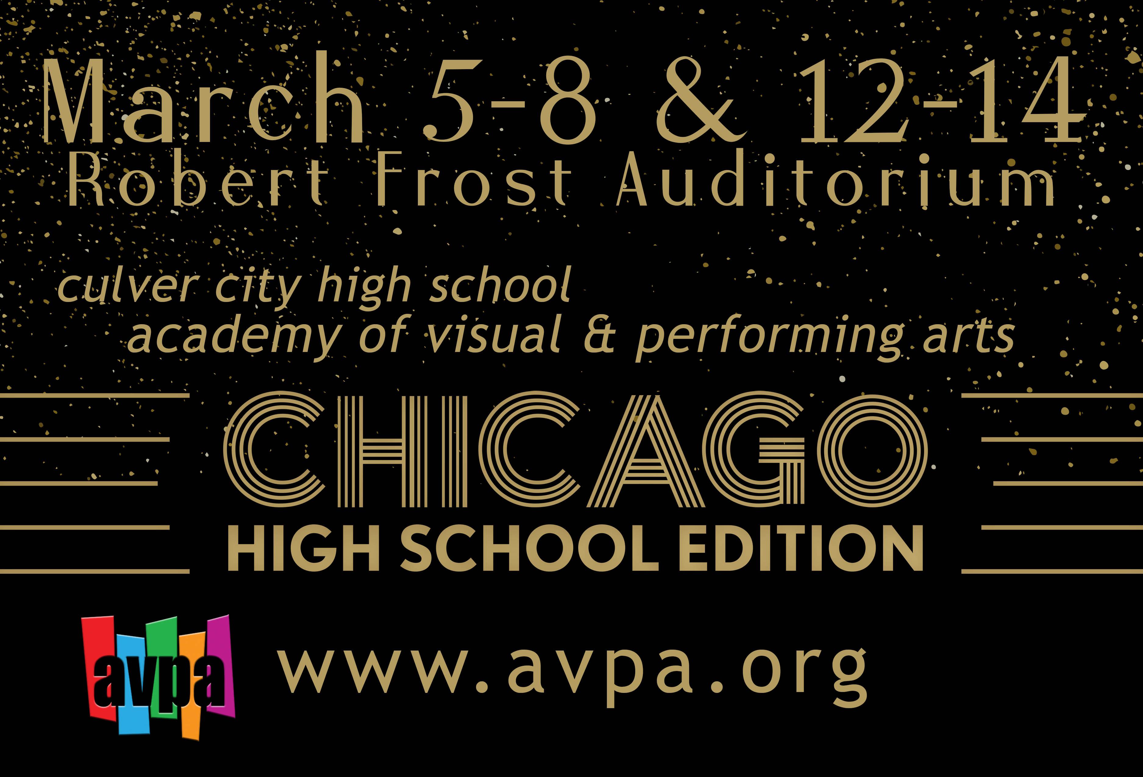 AVPA presents Chicago - The Musical [High School Edition]