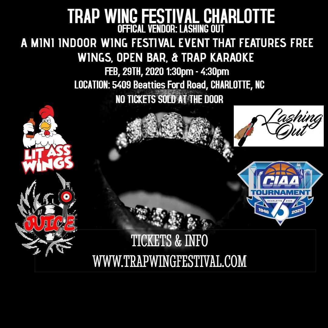 Trap Wing Festival Charlotte 29 Feb