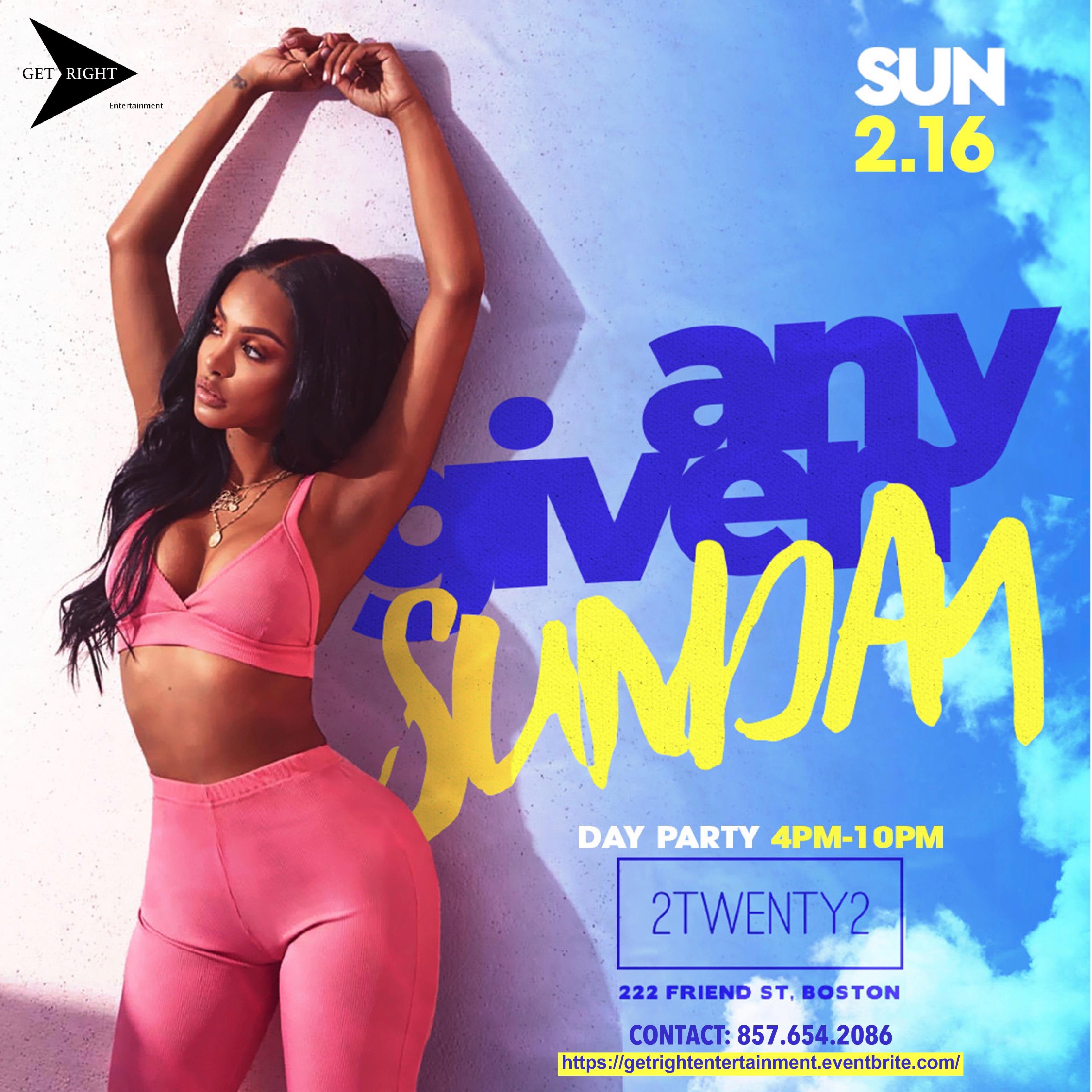 Any Given Sunday Day Party (Get Right)