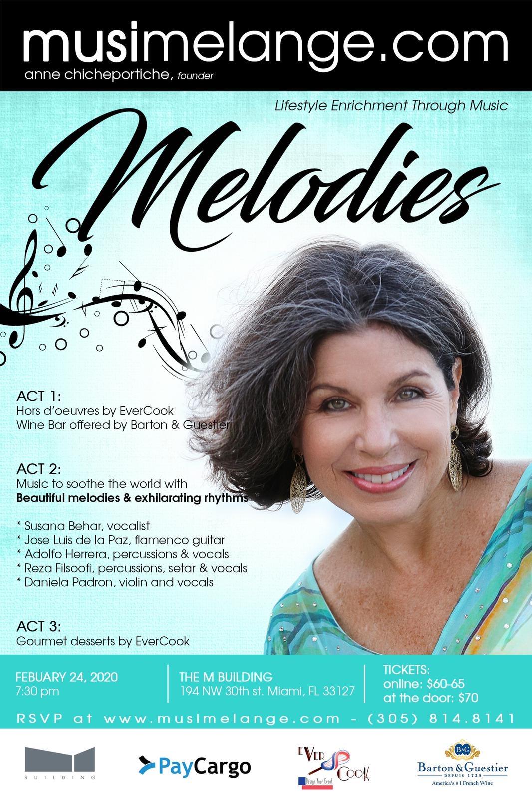 Melodies of the world - CHAMBER MUSIC CONCERT & GASTRONOMIC SERIES