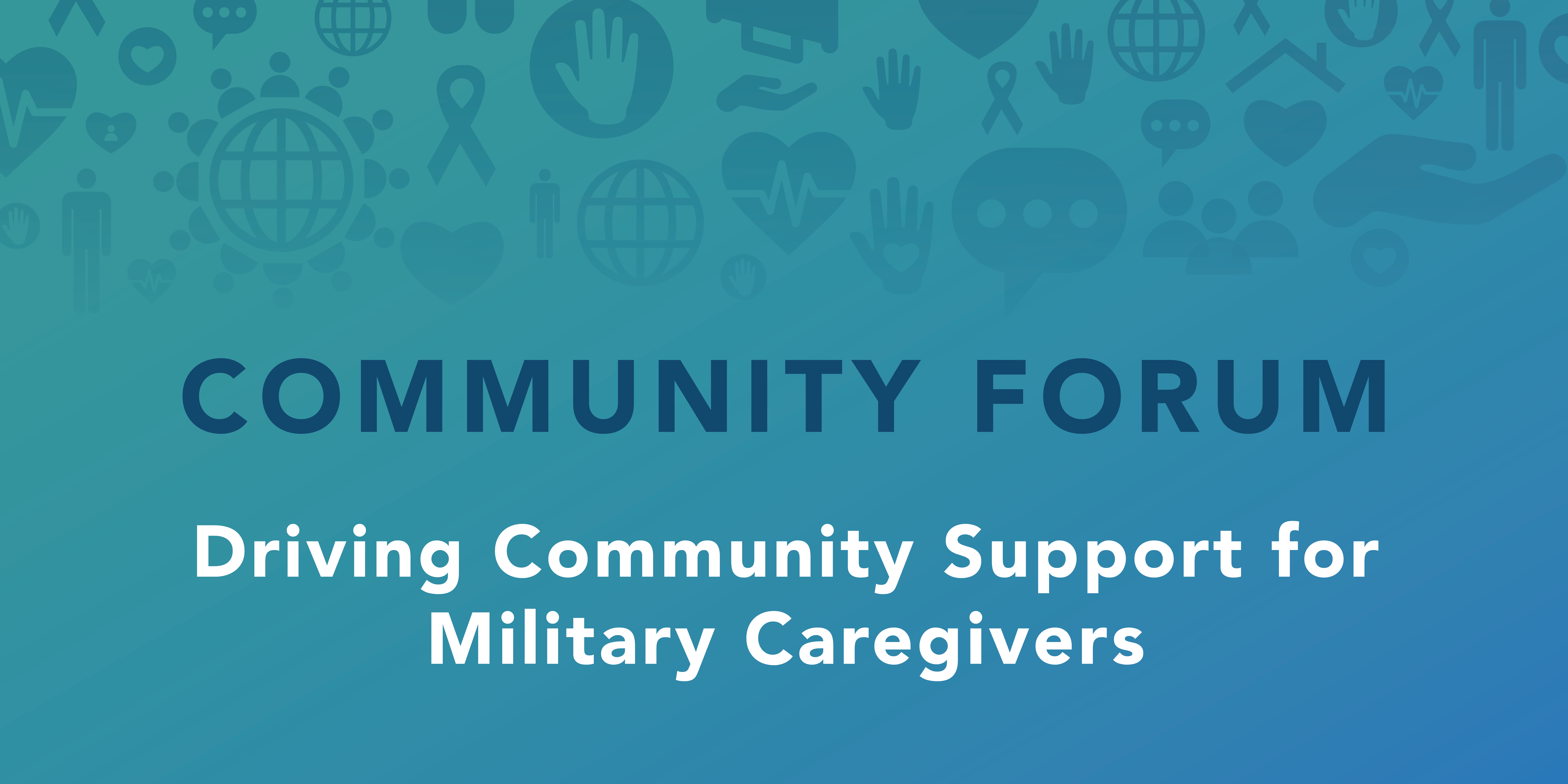 Driving Community Support For Military Caregivers Nyc 8 Apr 2020