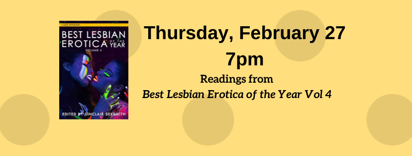 Readings from Best Lesbian Erotica of the Year Vol 4