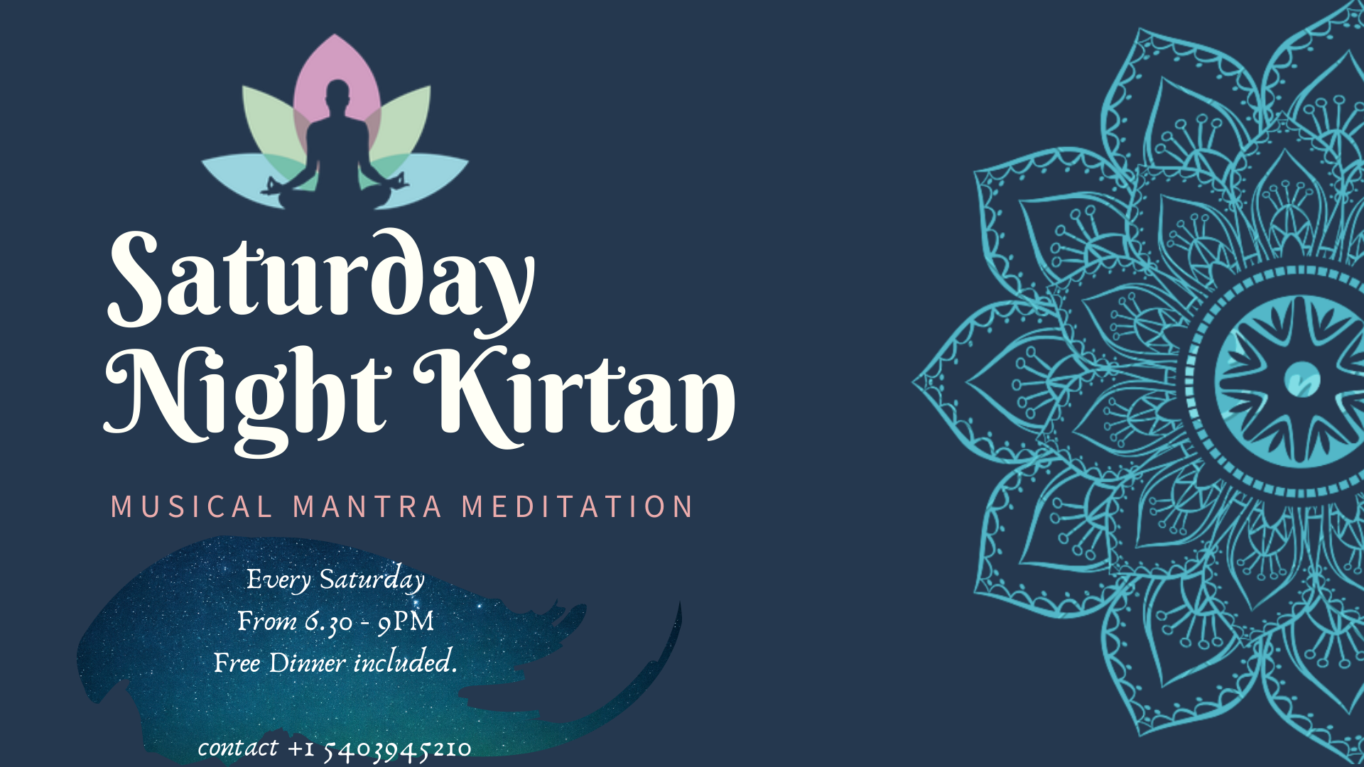 Saturday Night Kirtan - Musical Mantra Meditation