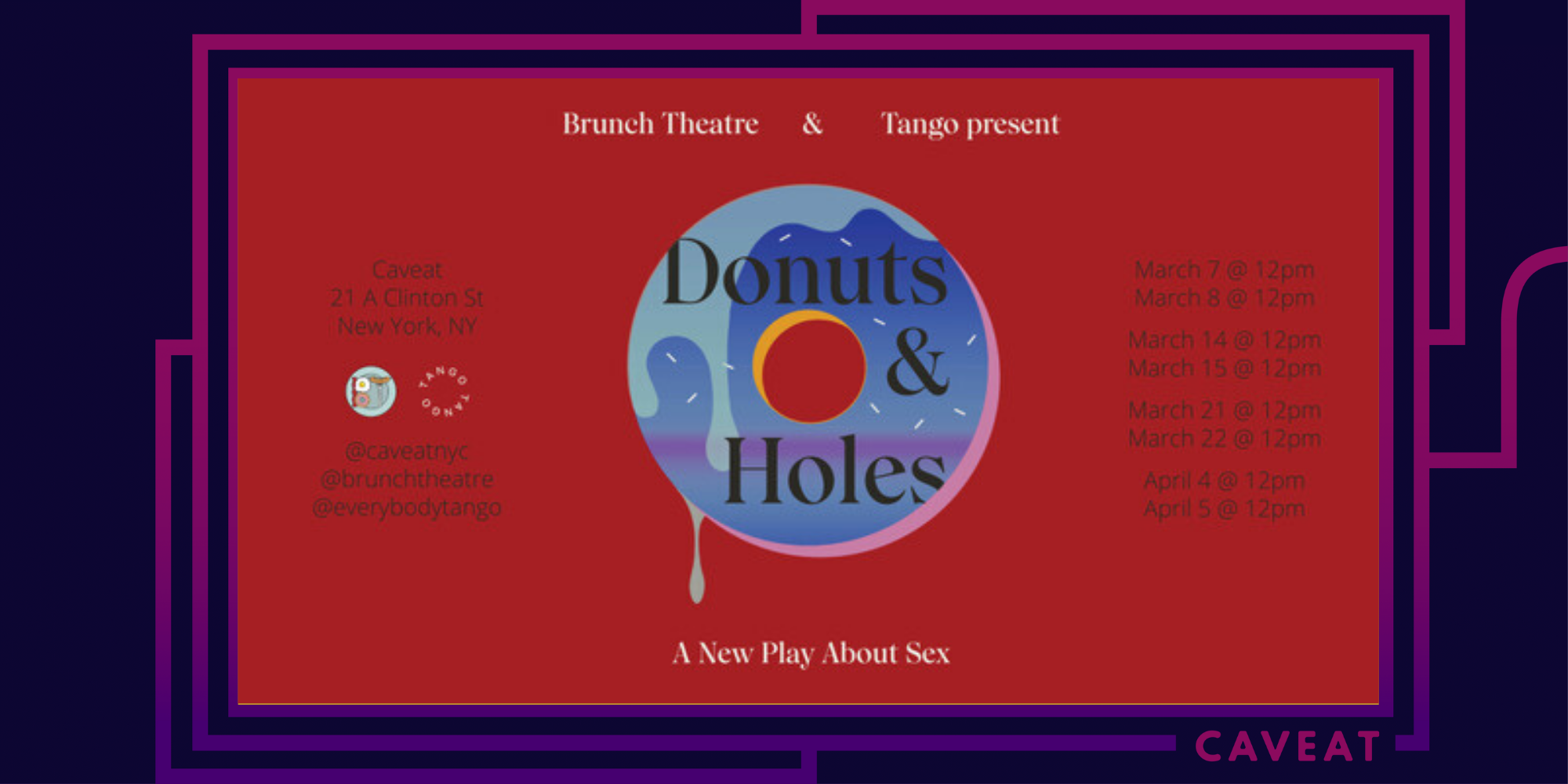 BRUNCH THEATRE: Donuts & Holes