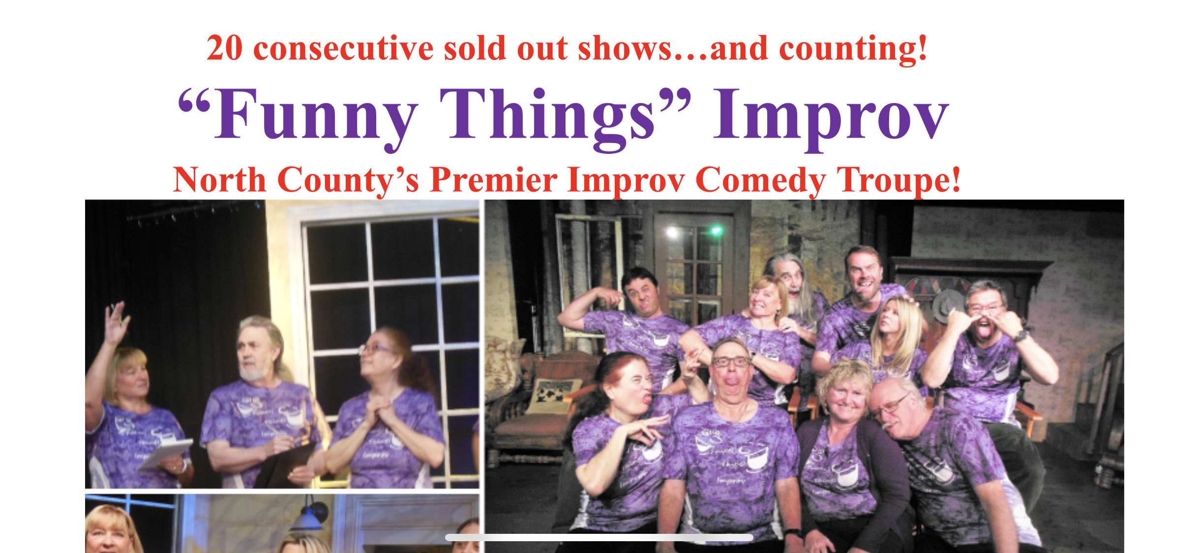 Funny Things Improv Comedy Show