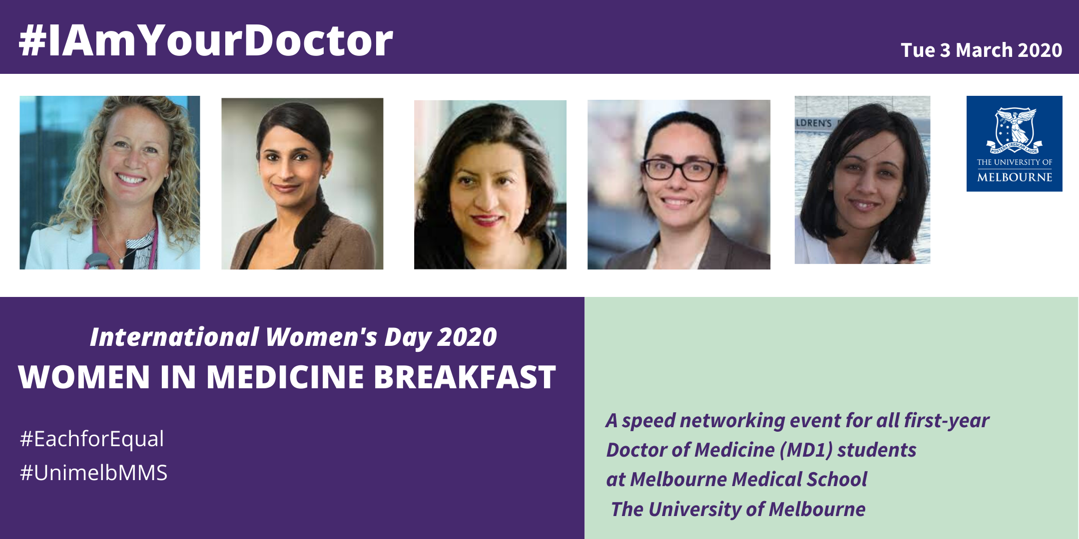 #I Am Your Doctor: IWD Women in Medicine Breakfast