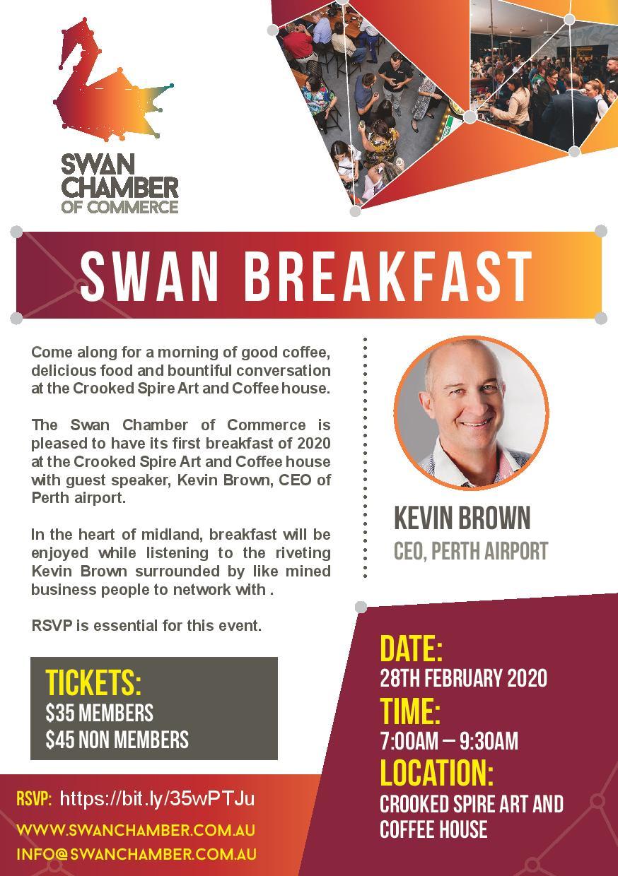 Swan Chamber Breakfast @ Crooked Spire