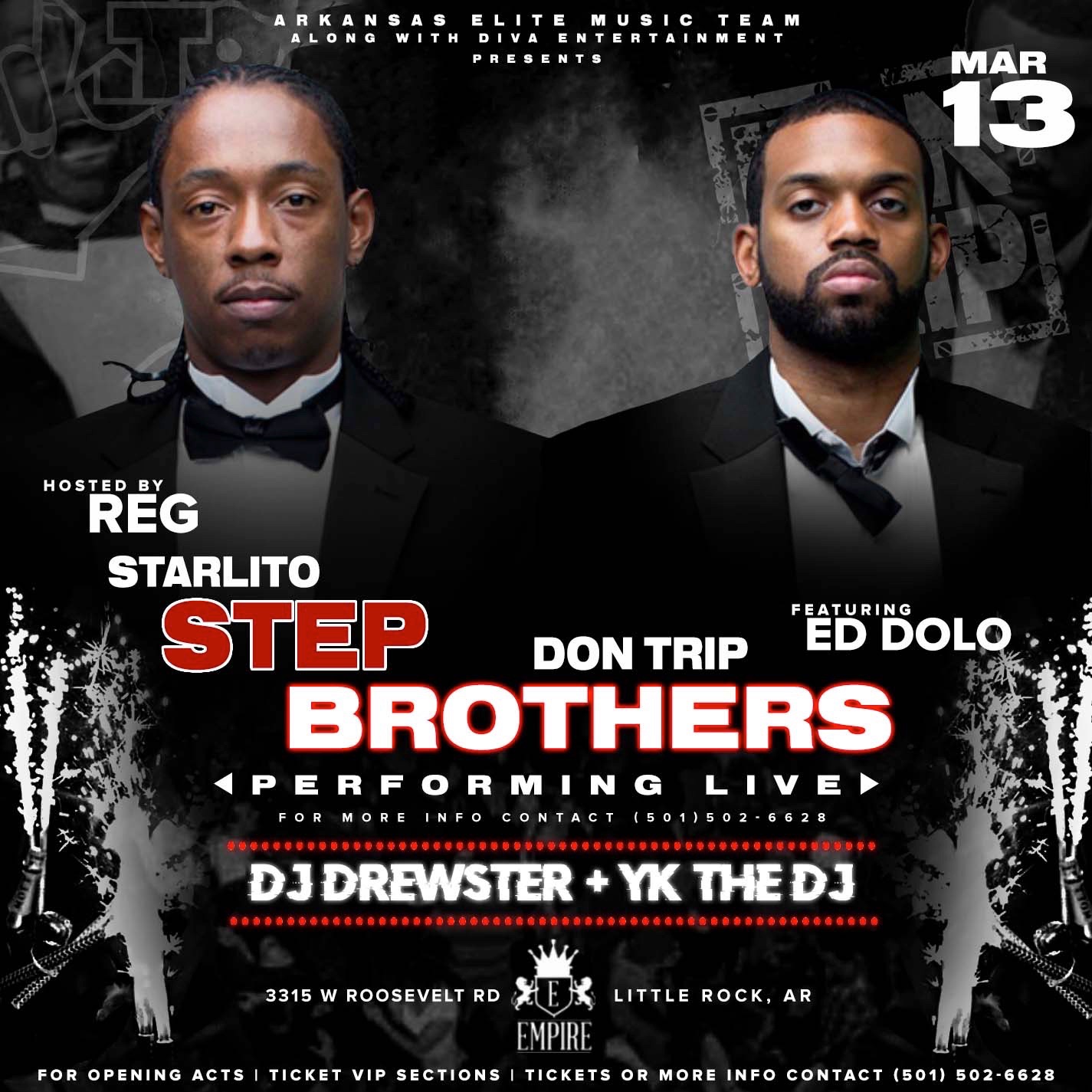 Starlito & Don Trip (Stepbrothers) Performing LIVE 13 MAR 2020