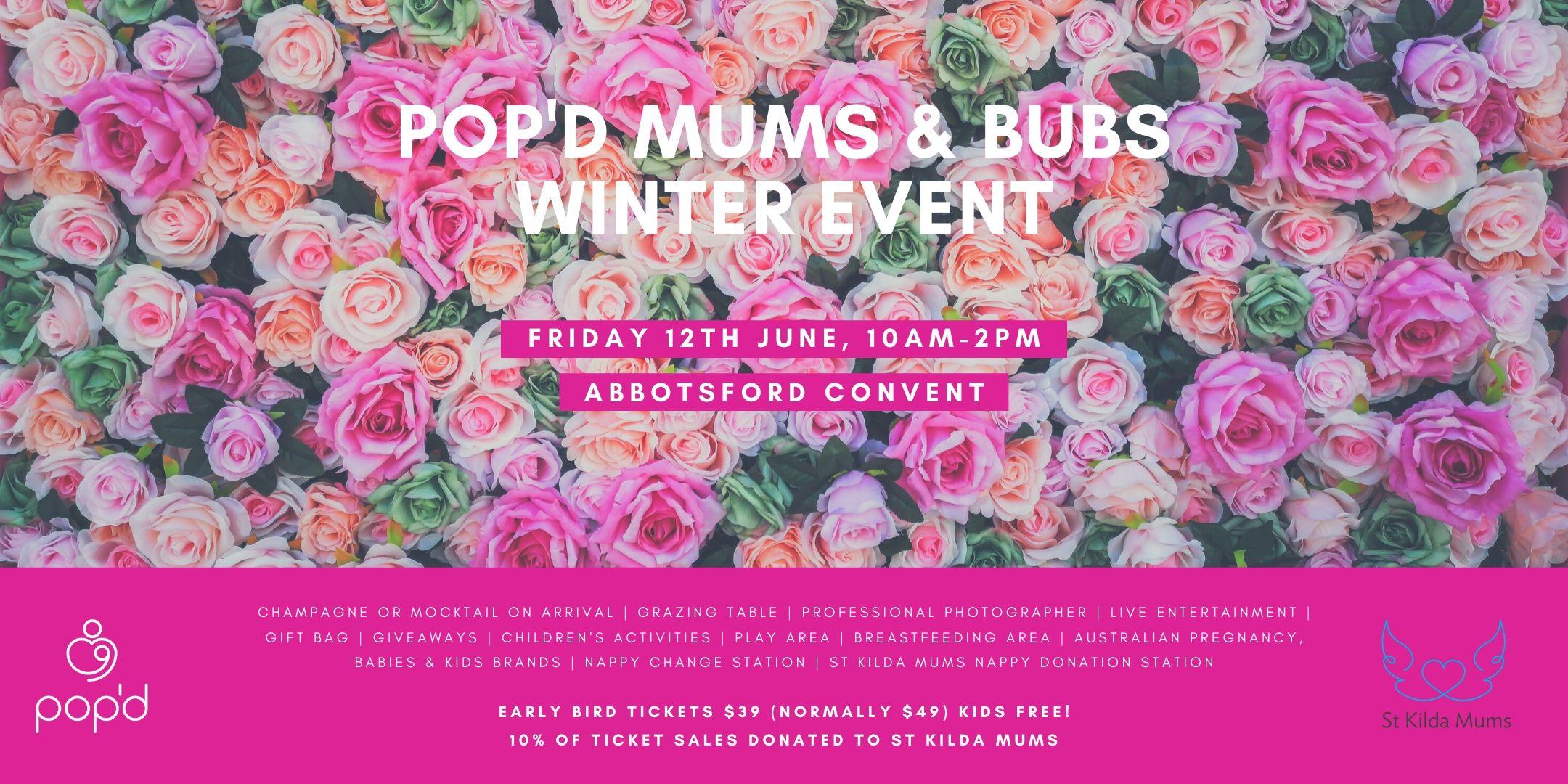pop'd Mums and Bubs Winter Event