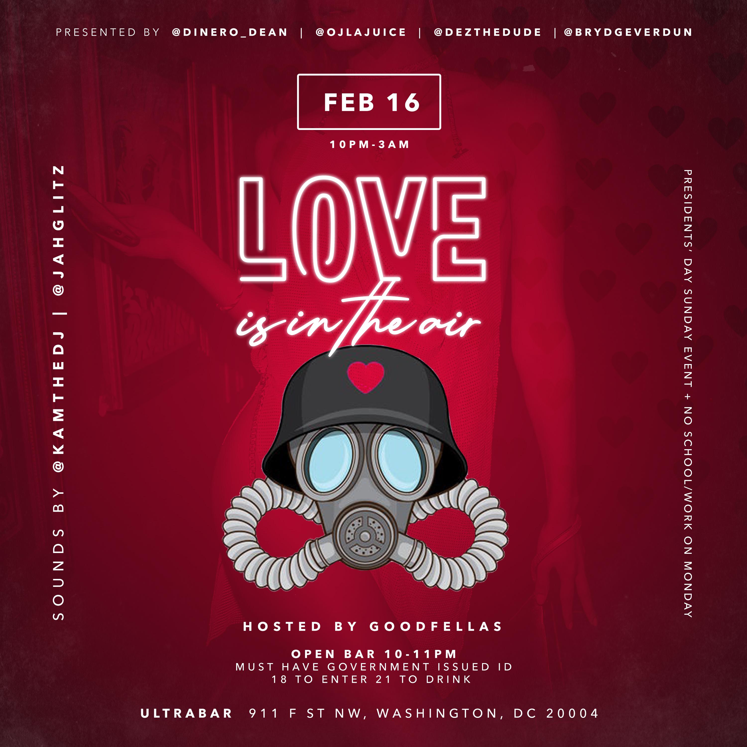 The LOVE Is In The Air Super Party @ ULTRABAR This Sunday Night!