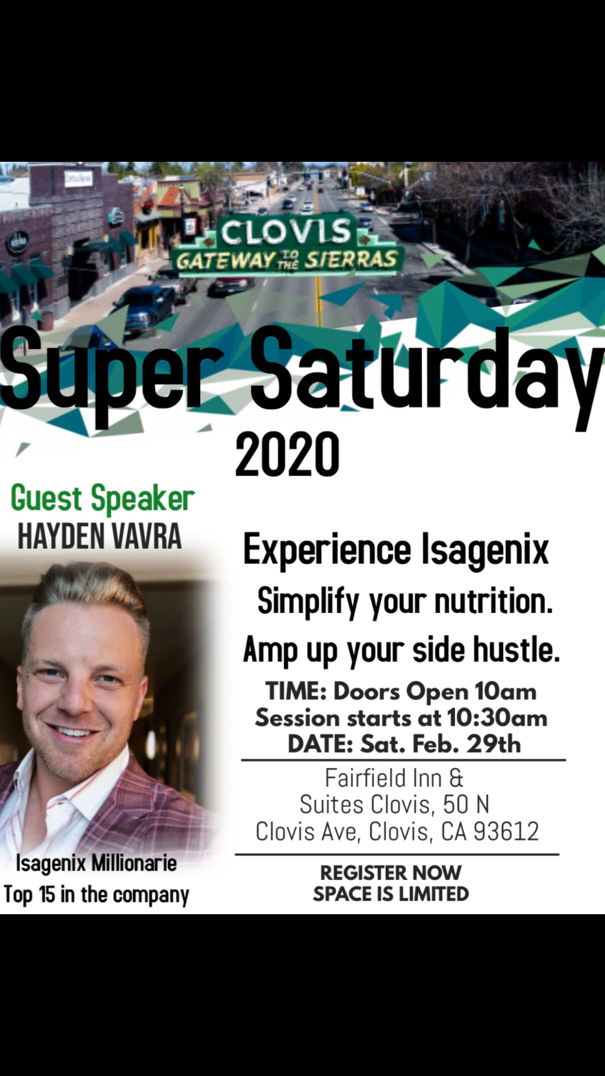 Super Saturday Experience Isagenix 