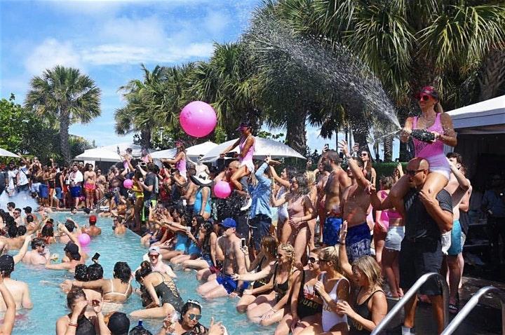 Pool Party Miami FL Spring Break NIKKI BEACH MINZO AND MORE