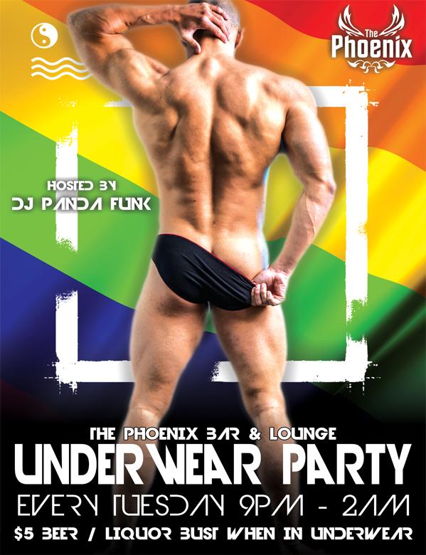 Tuesday Underwear Party - All Sexes Welcome