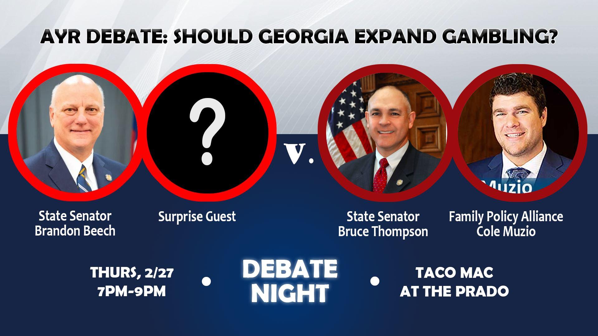 AYR Debate: Should Georgia Expand Legal Gambling?