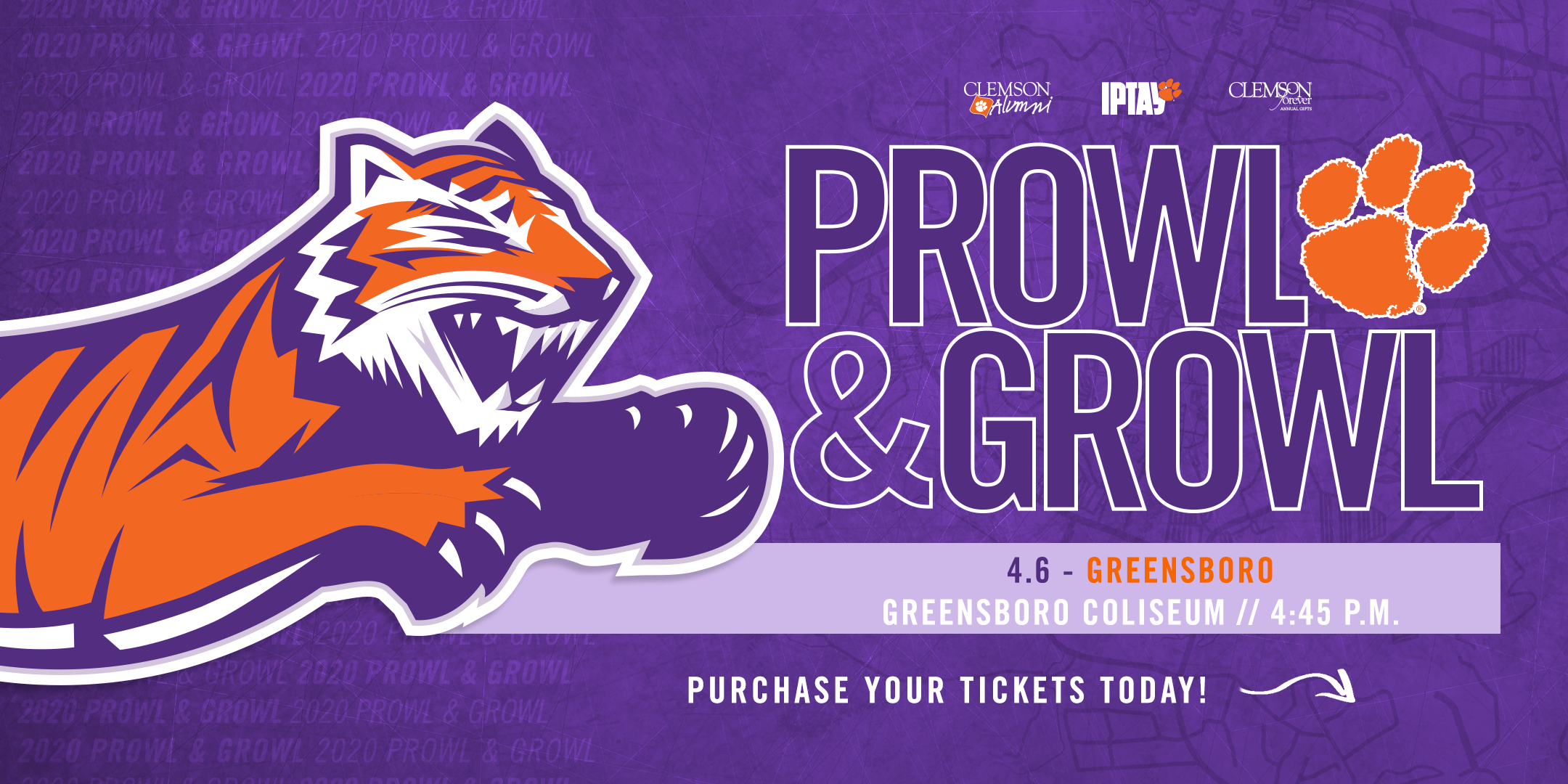 Clemson Club - Prowl & Growl 2020 - Greensboro Coliseum