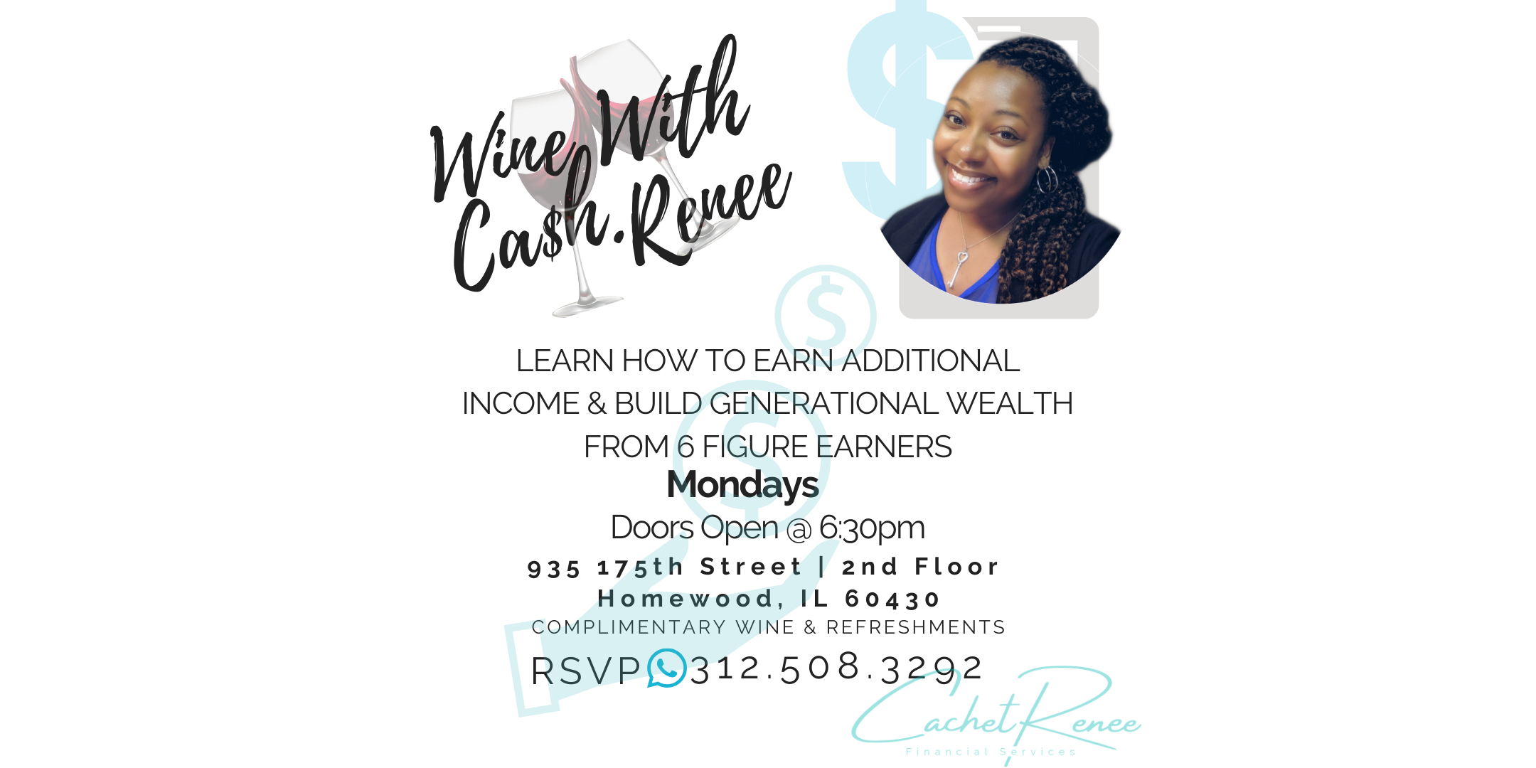 Monday Wine Down With CA$H Renee