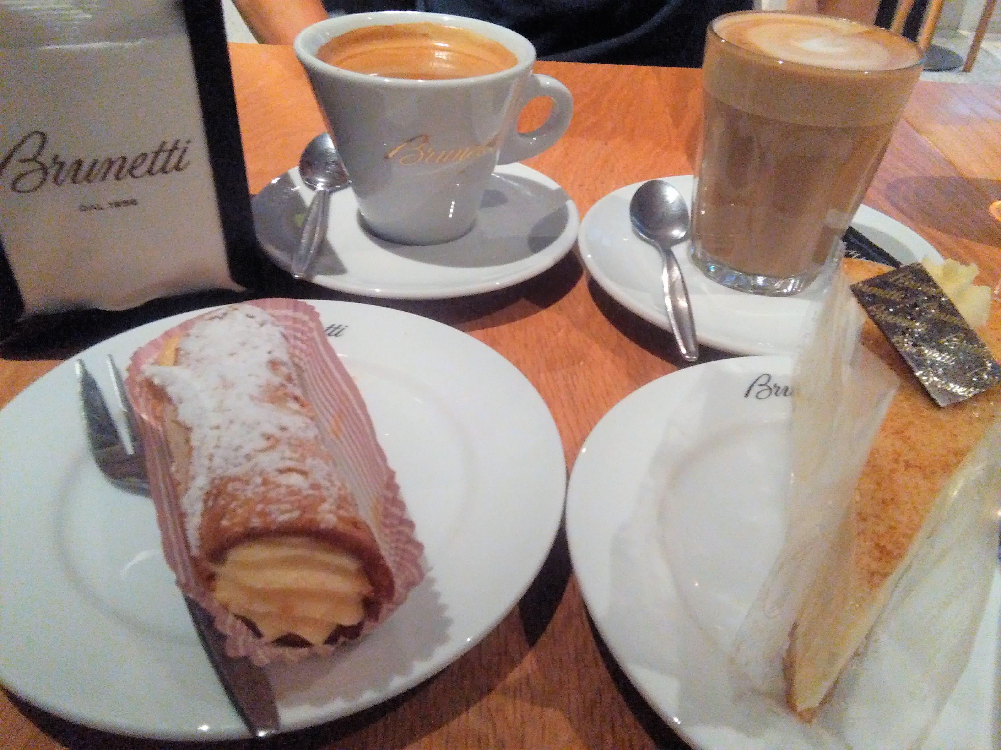 Coffee, Cake & Mingle @ Brunetti, Flinders Lane