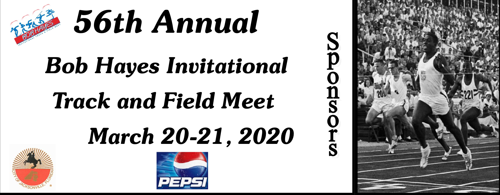 56th Annual Bob Hayes Invitational Track Meet 20 MAR 2020