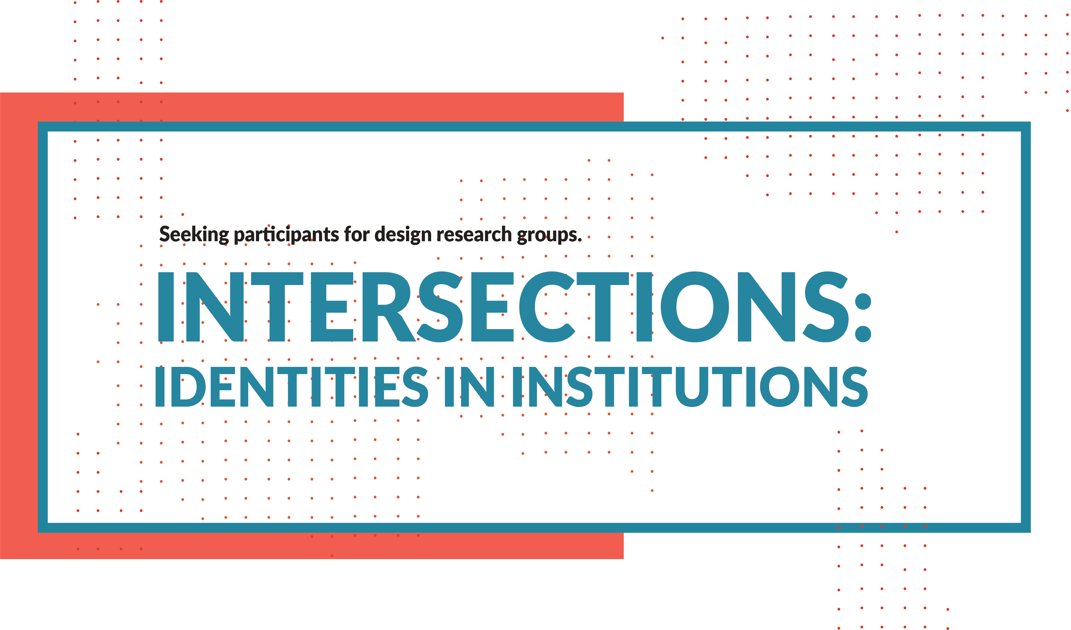 Design Research Group: What happens to our identities in our institutions?