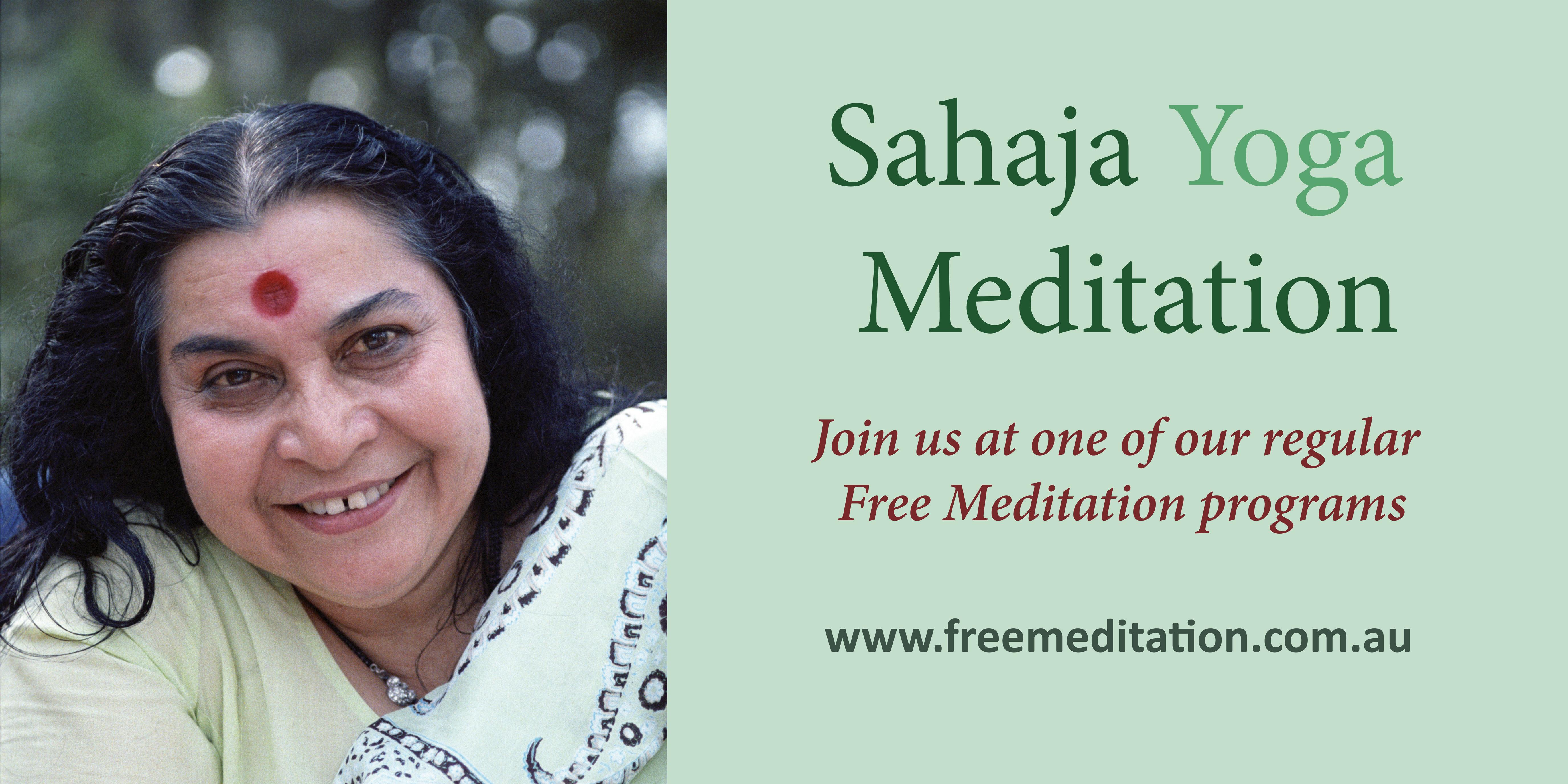 Free Meditation - Sahaja Yoga @ Tricolore Community Centre