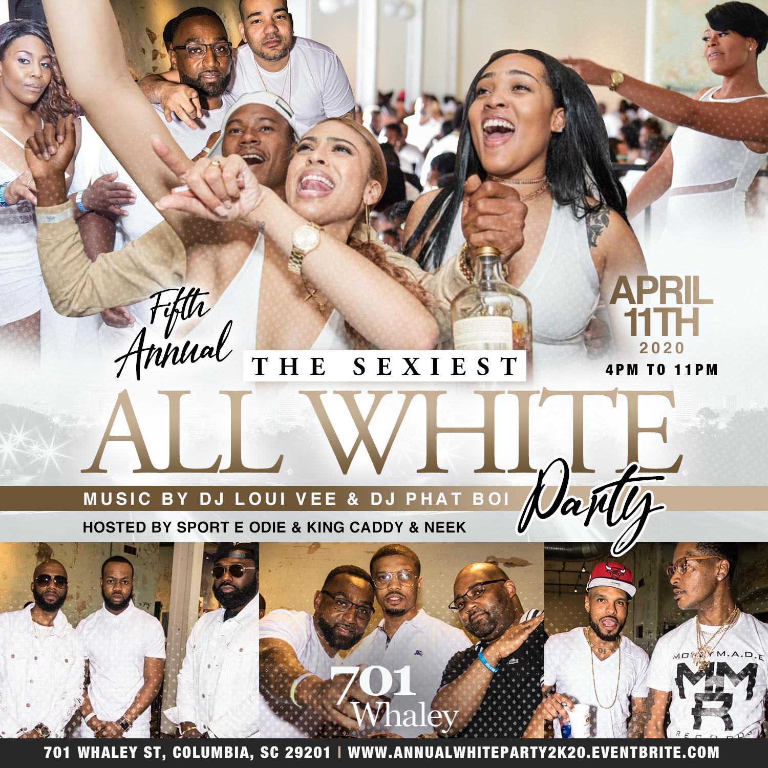 THE 5TH ANNUAL ALL WHITE AFFAIR 20 JUN 2020