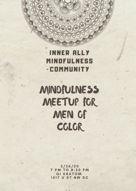 Mindfulness Meetup for Men of Color