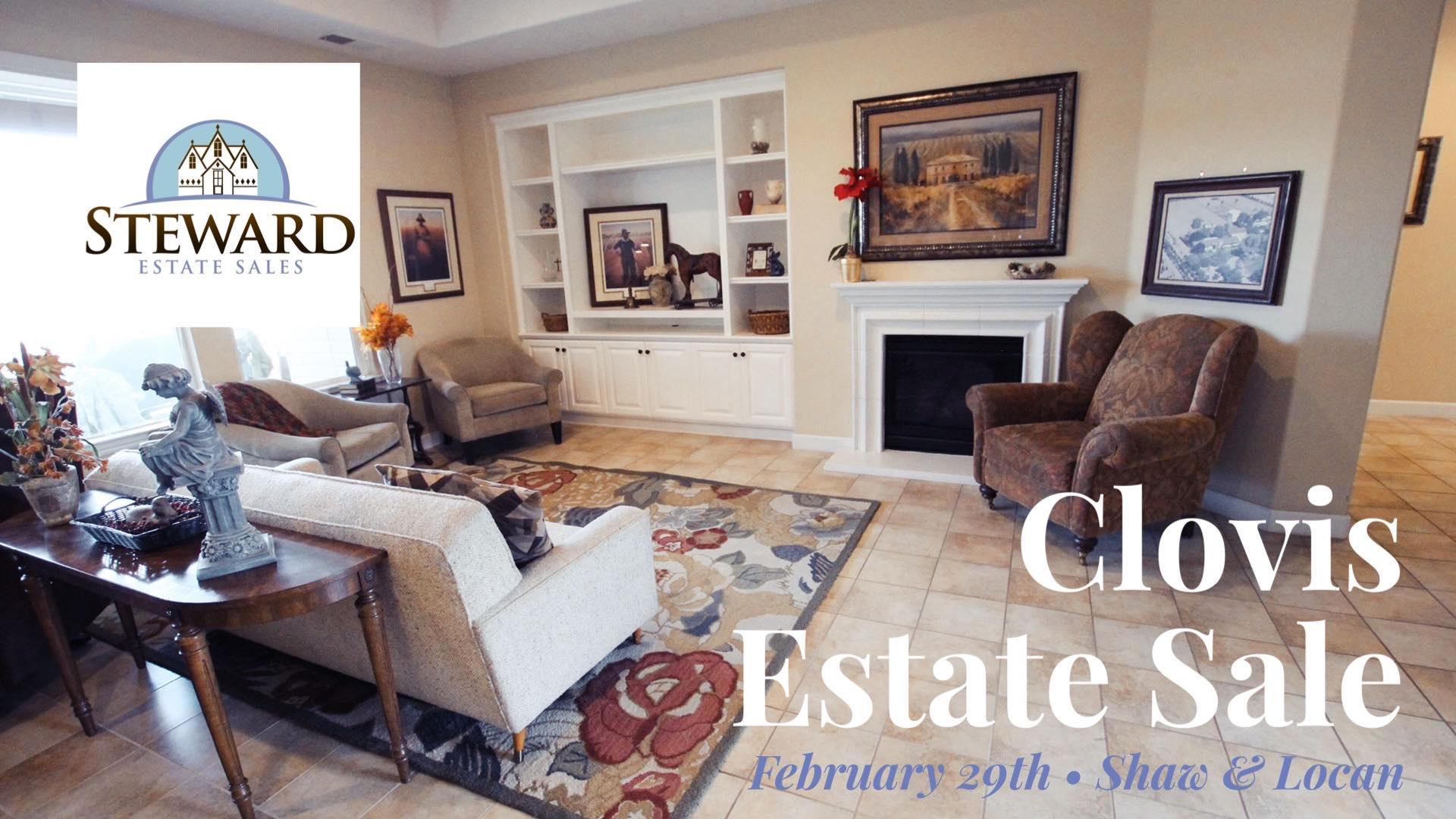 Exclusive Pre-Sell of Beautiful Clovis Estate Sale