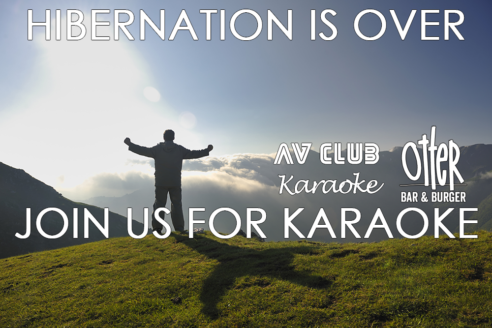 AV Club Karaoke presents Saturday Night Karaoke at Otter Bar