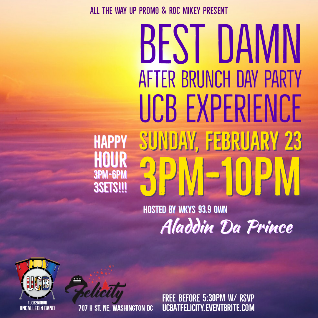 UCB Live!!! #SexyLadySundays Day Party (FREE B4 530pm w/ RSVP)