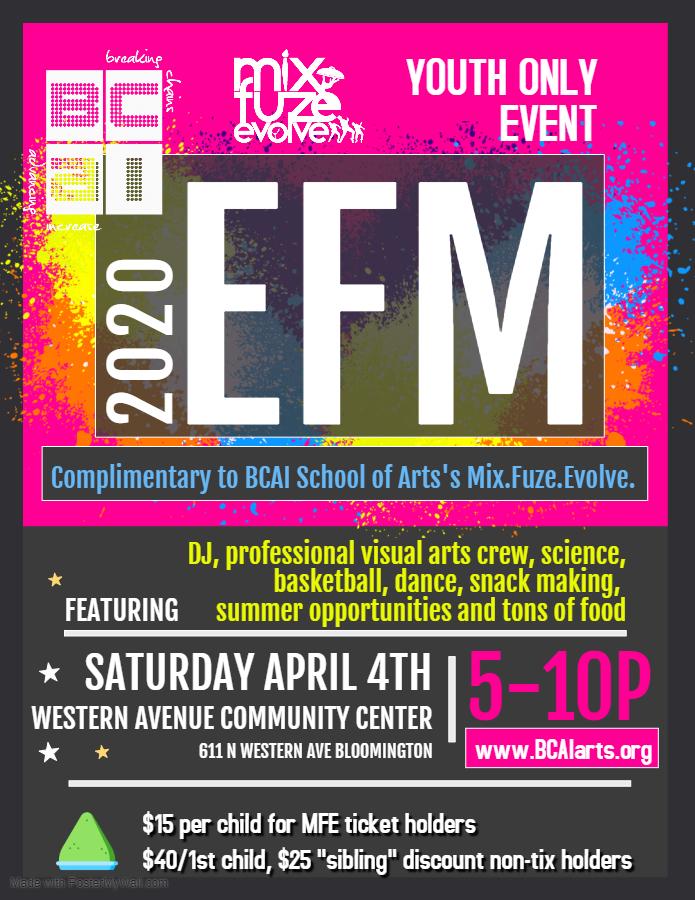 BCAI's EFM youth event 2020