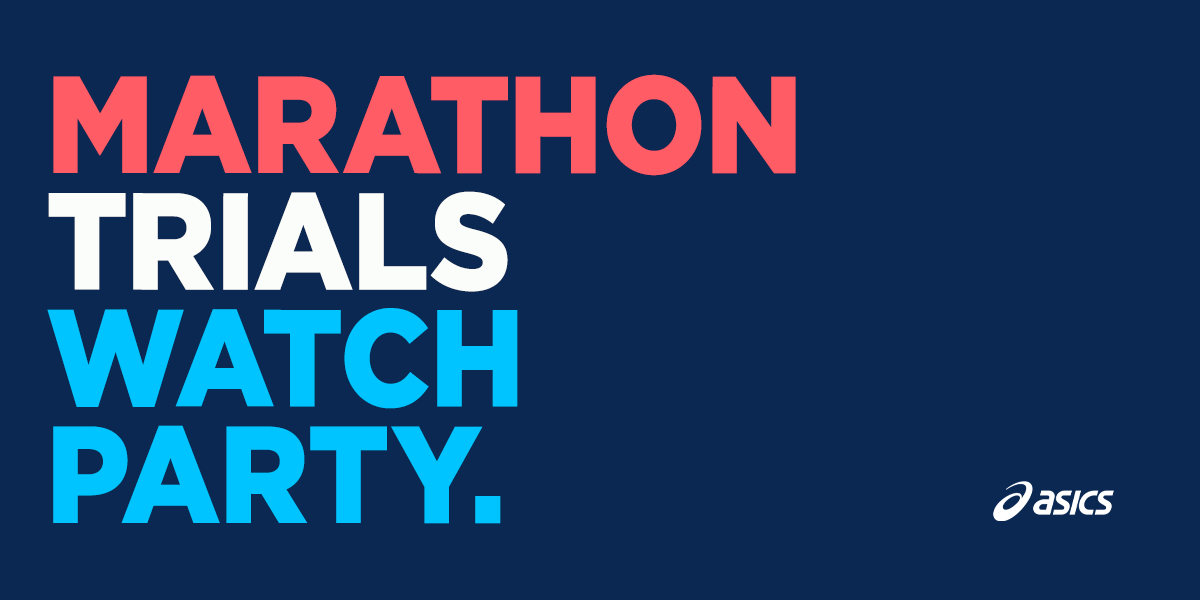Marathon Trials Watch Party & Run with ASICS