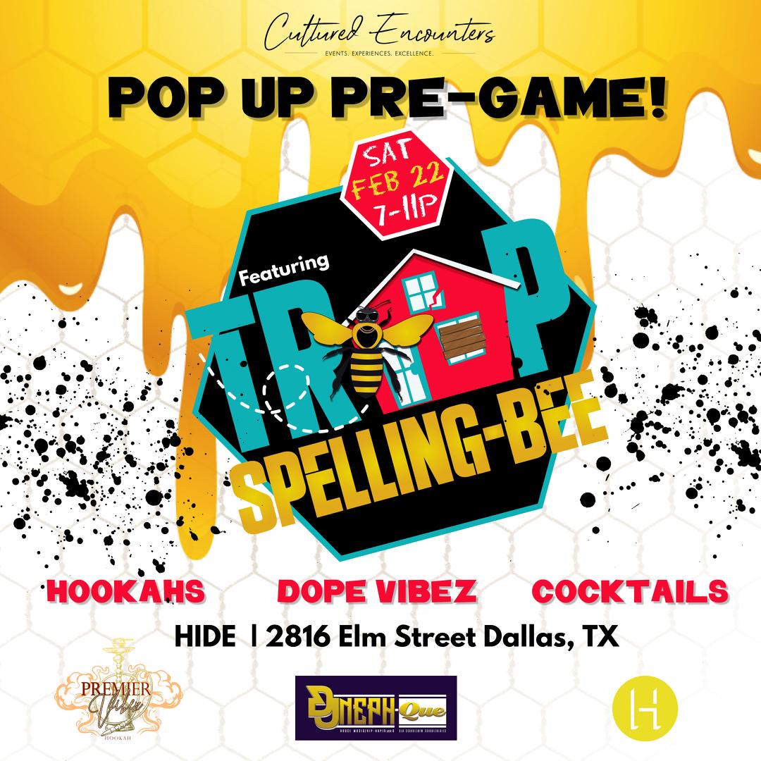 Pop-Up Pre-Game & Trap Spelling Bee