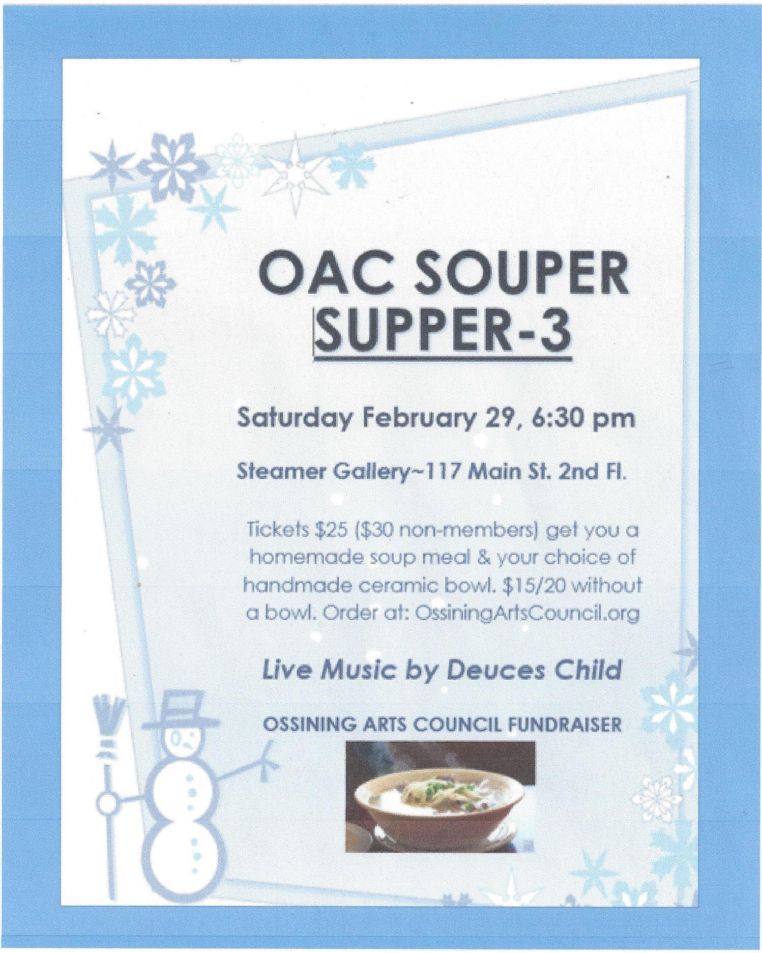 Ossining Arts Council Souper Supper 3