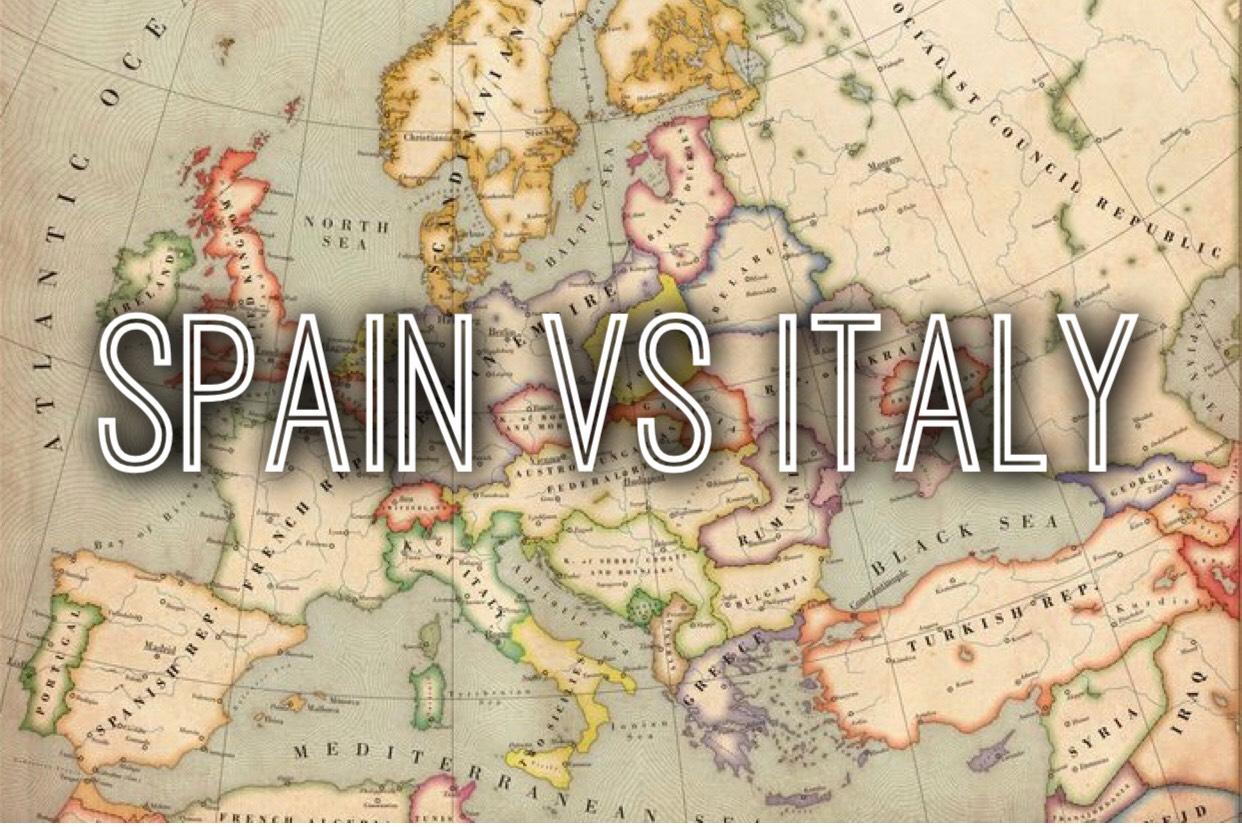 Battle Dinner: Spain VS Italy