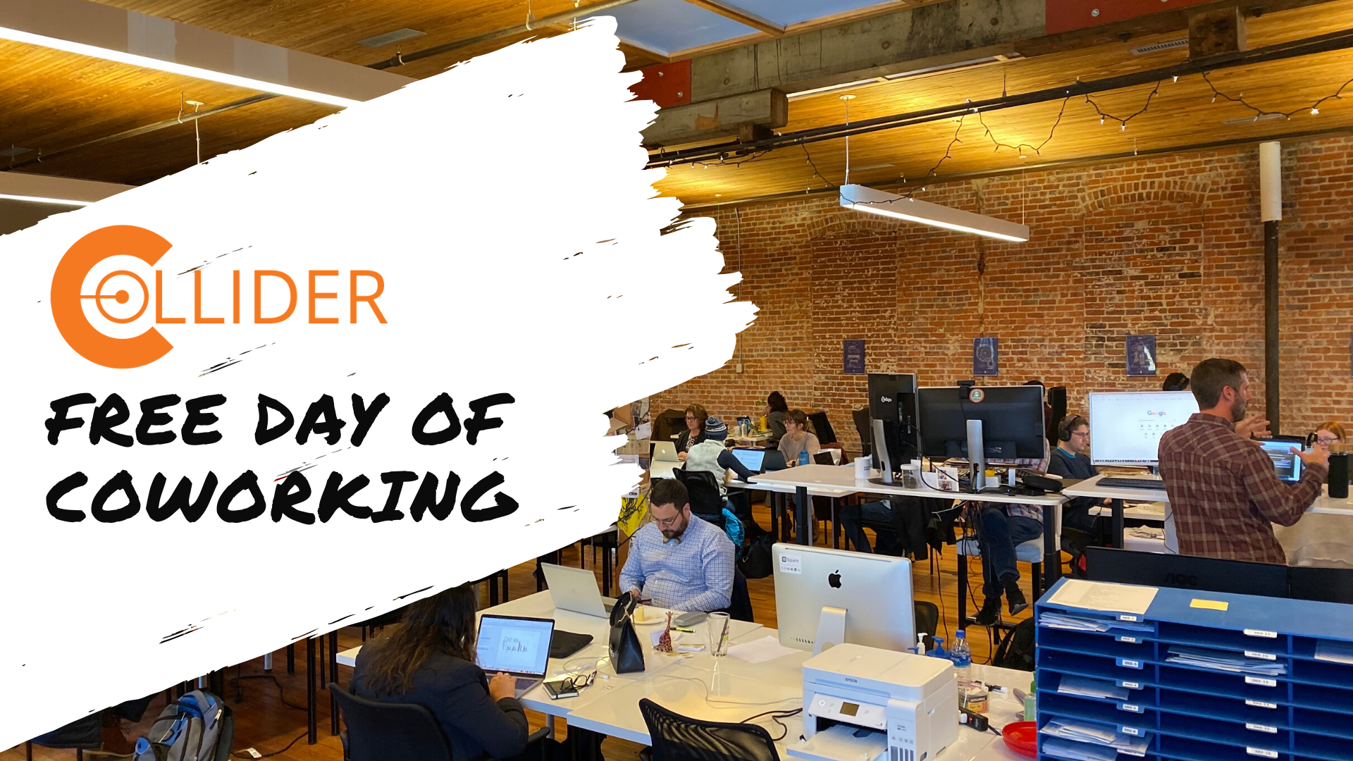 Collider Coworking Free Day of Coworking
