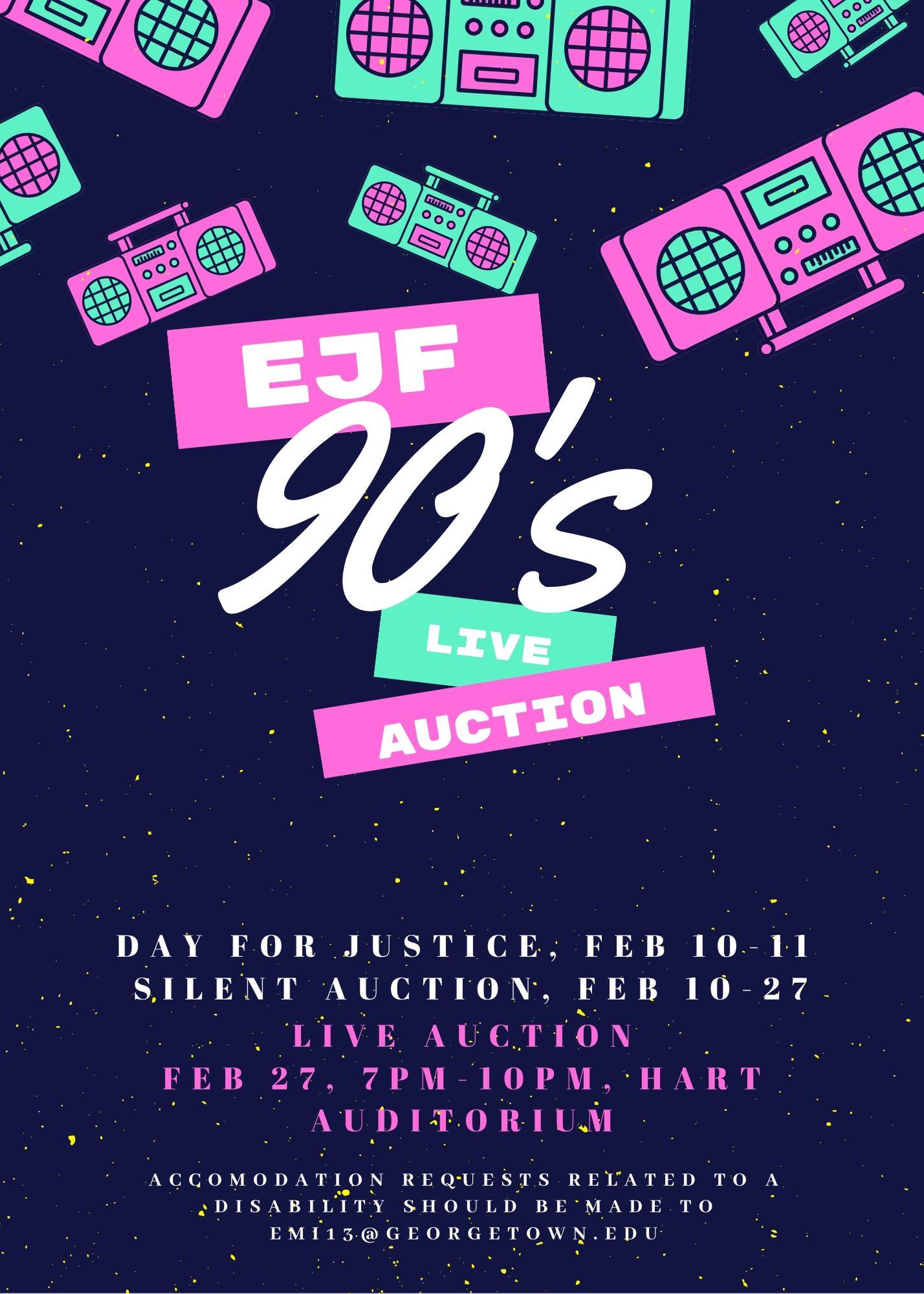 2020 EJF Live Auction - The One With the Live Auction
