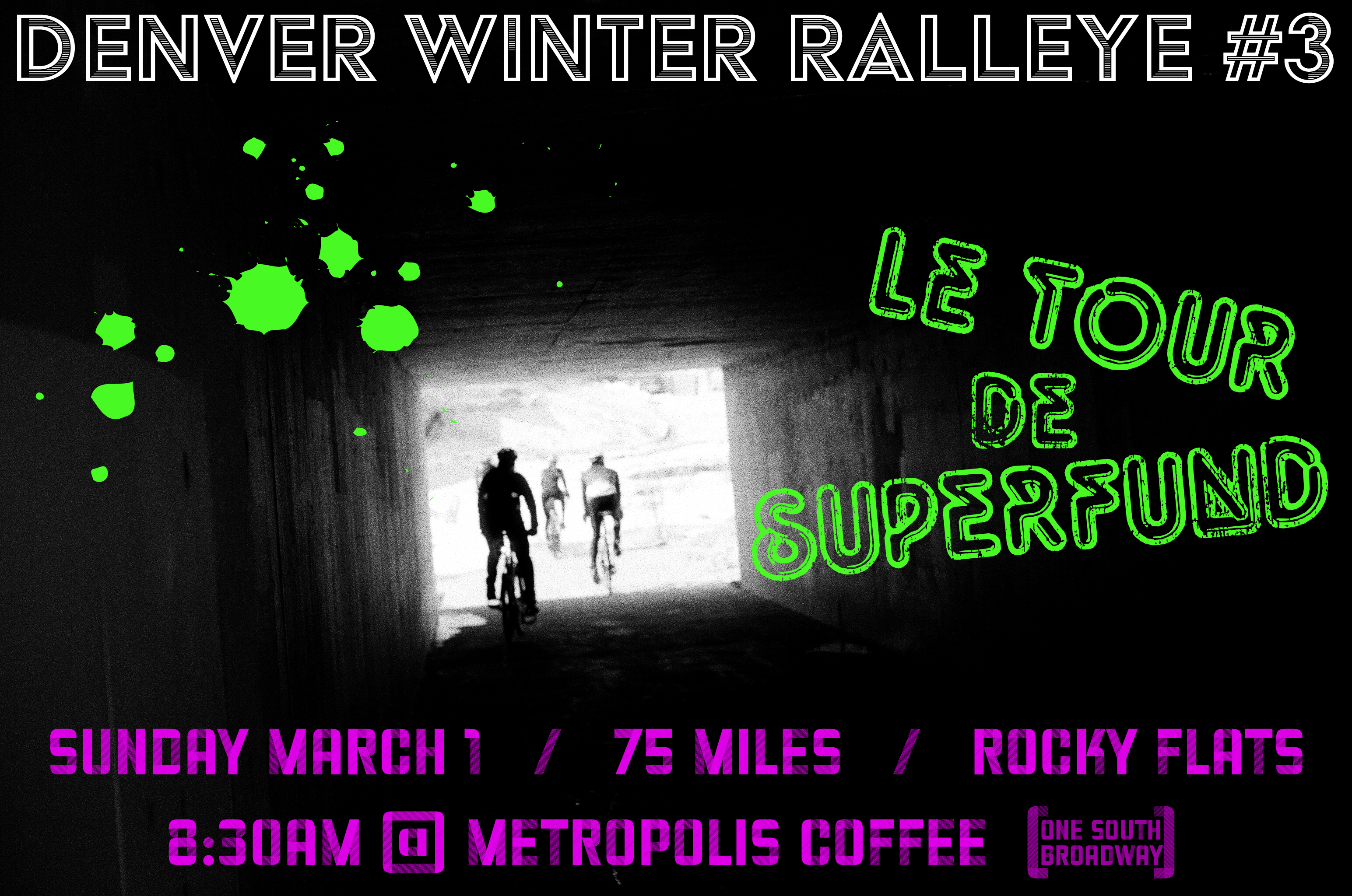 Denver Winter Ralleye #3: LE TOUR DE SUPERFUND