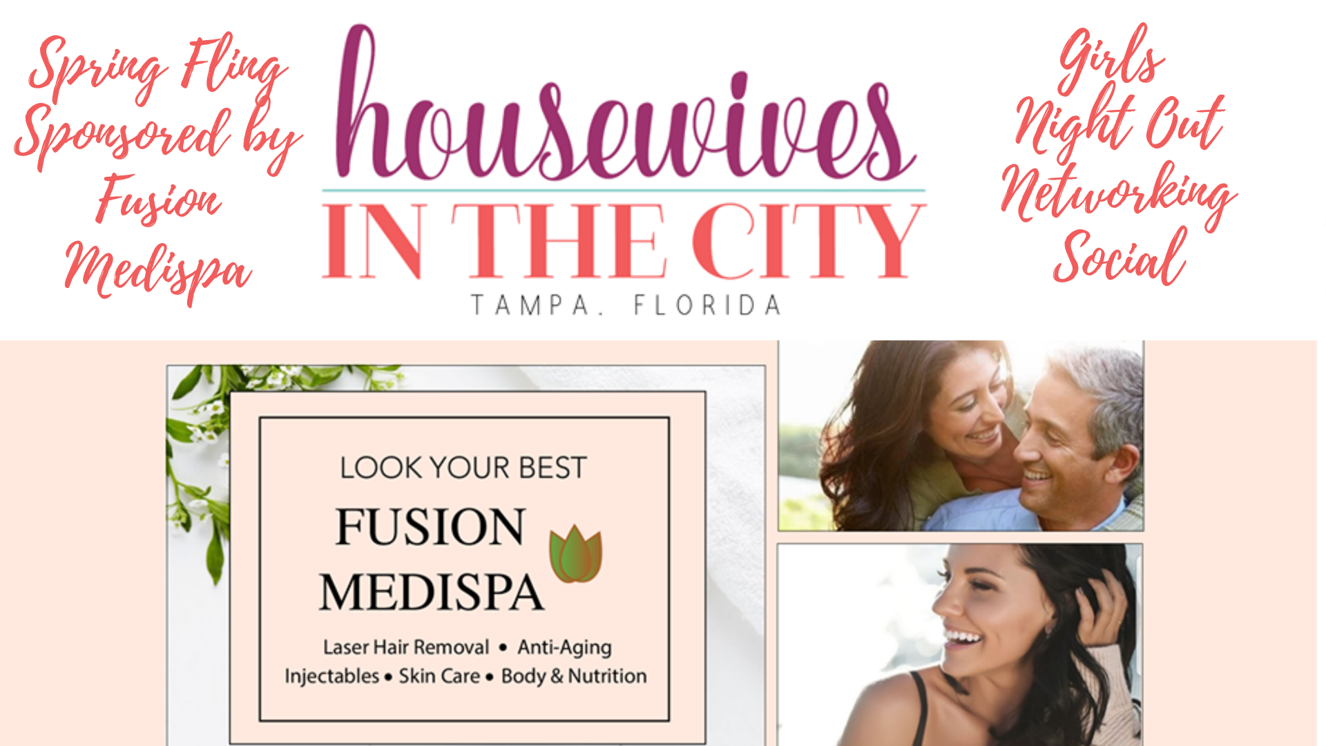 Spring Fling Girls Night Out Networking Social sponsored by Fusion Medispa