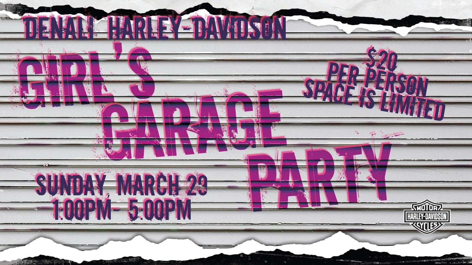 Girls Garage Party