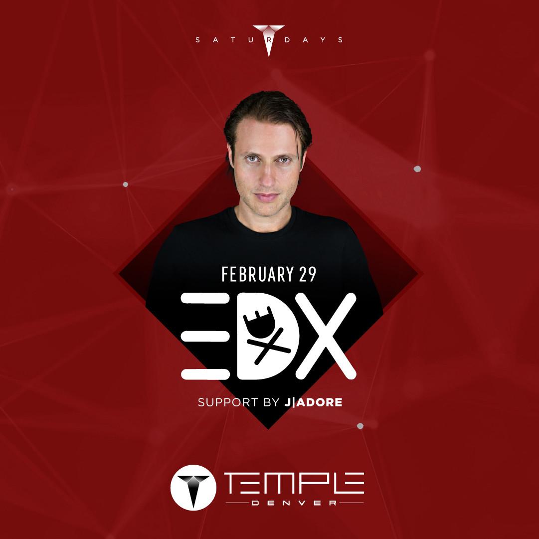 Edx at Temple Discounted Guestlist - 2/29/2020