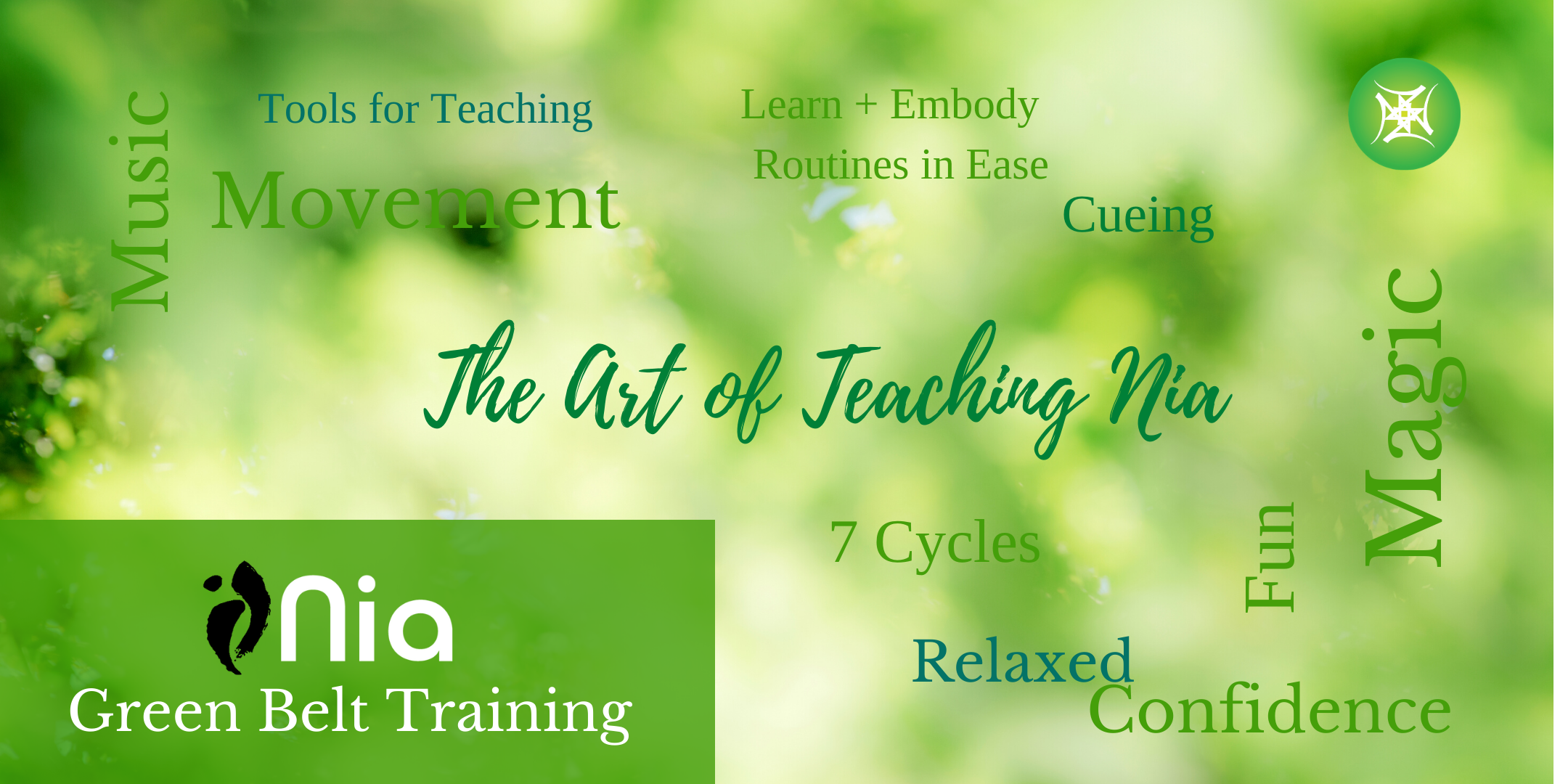 Nia Green Belt Training with France-Laude Gohard & Laurie Bass | $1199