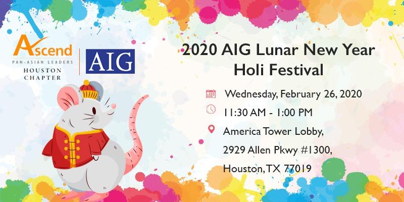 2020 AIG Lunar New Year/Holi Festival