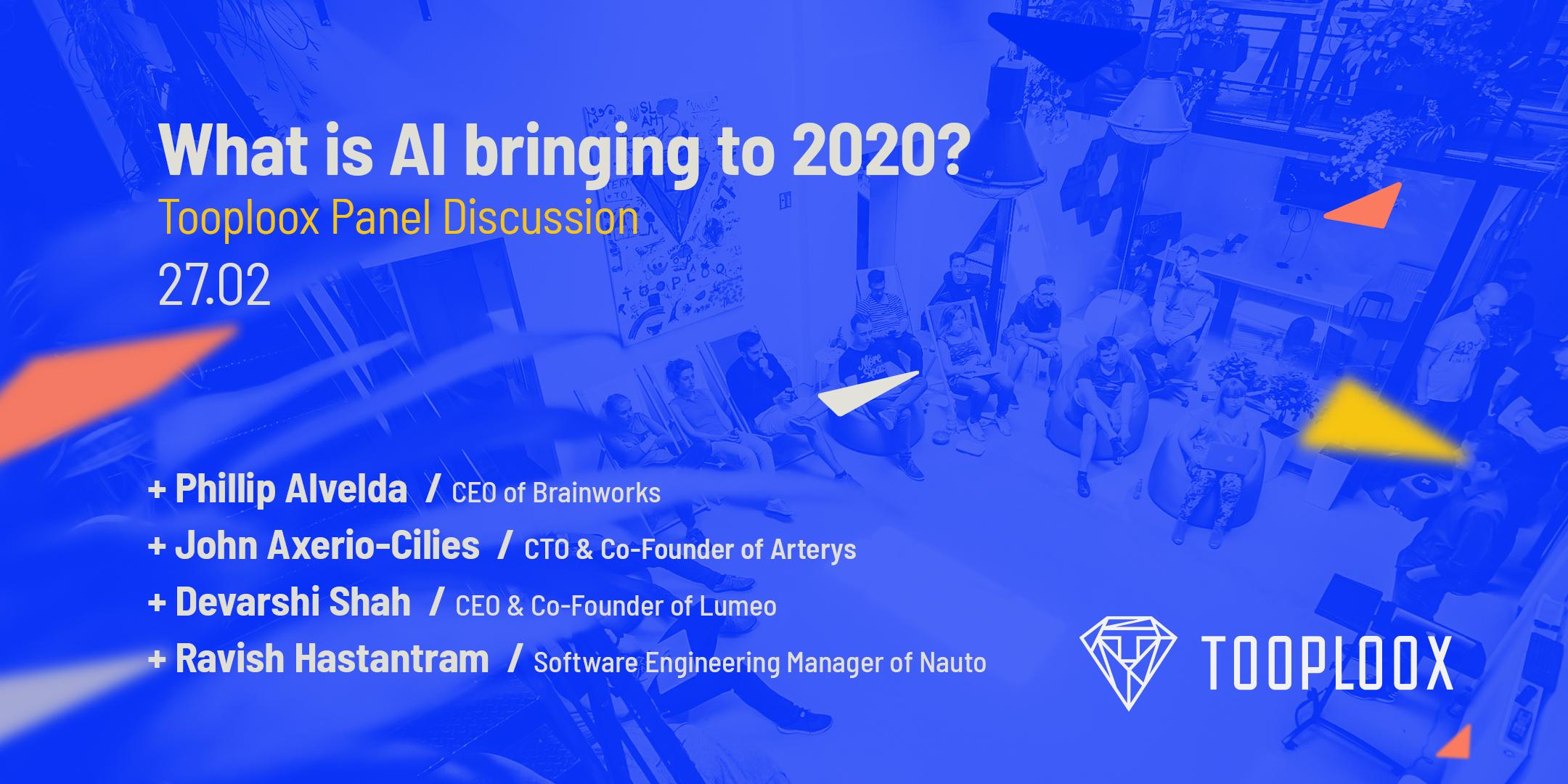 What is AI bringing to 2020? Panel discussion with experts from AI startups