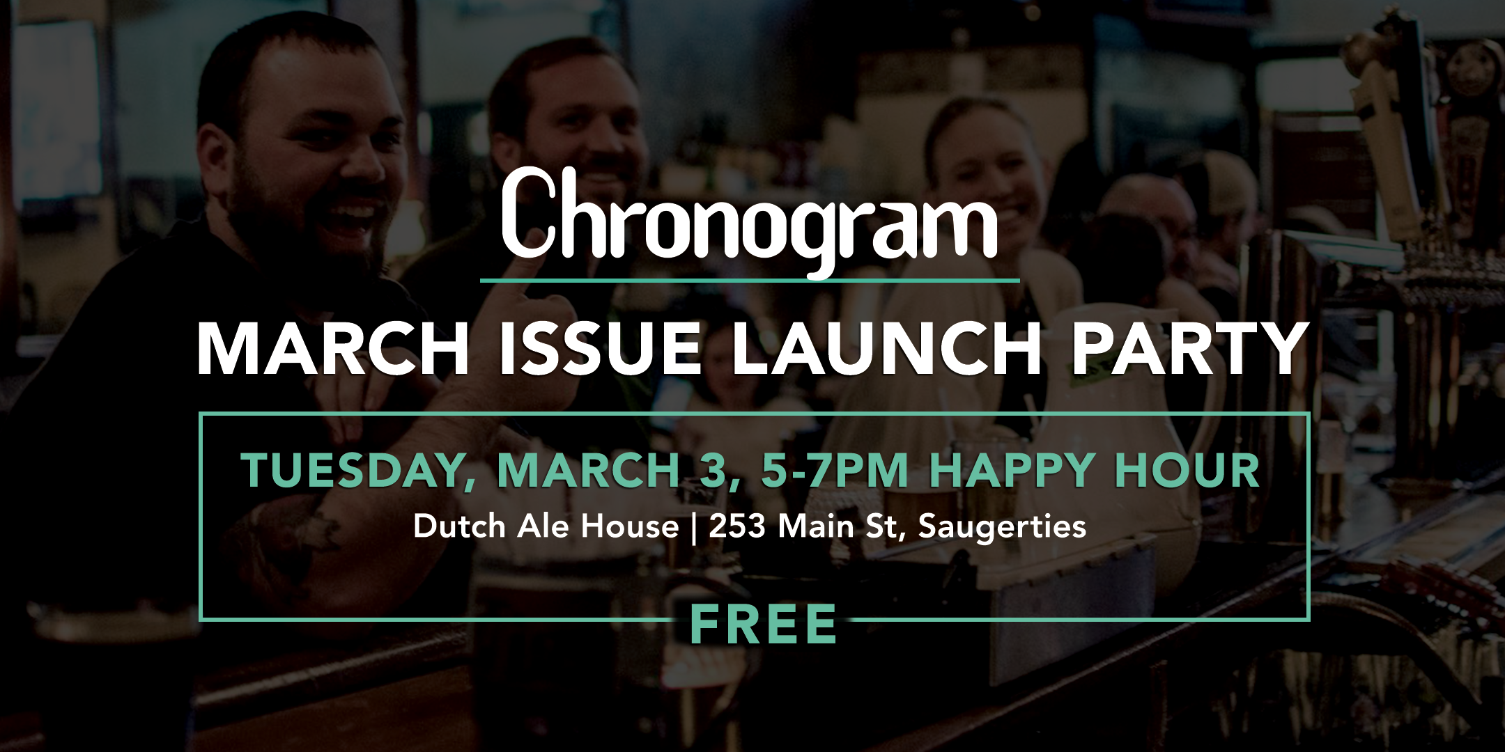 March Chronogram Launch Party