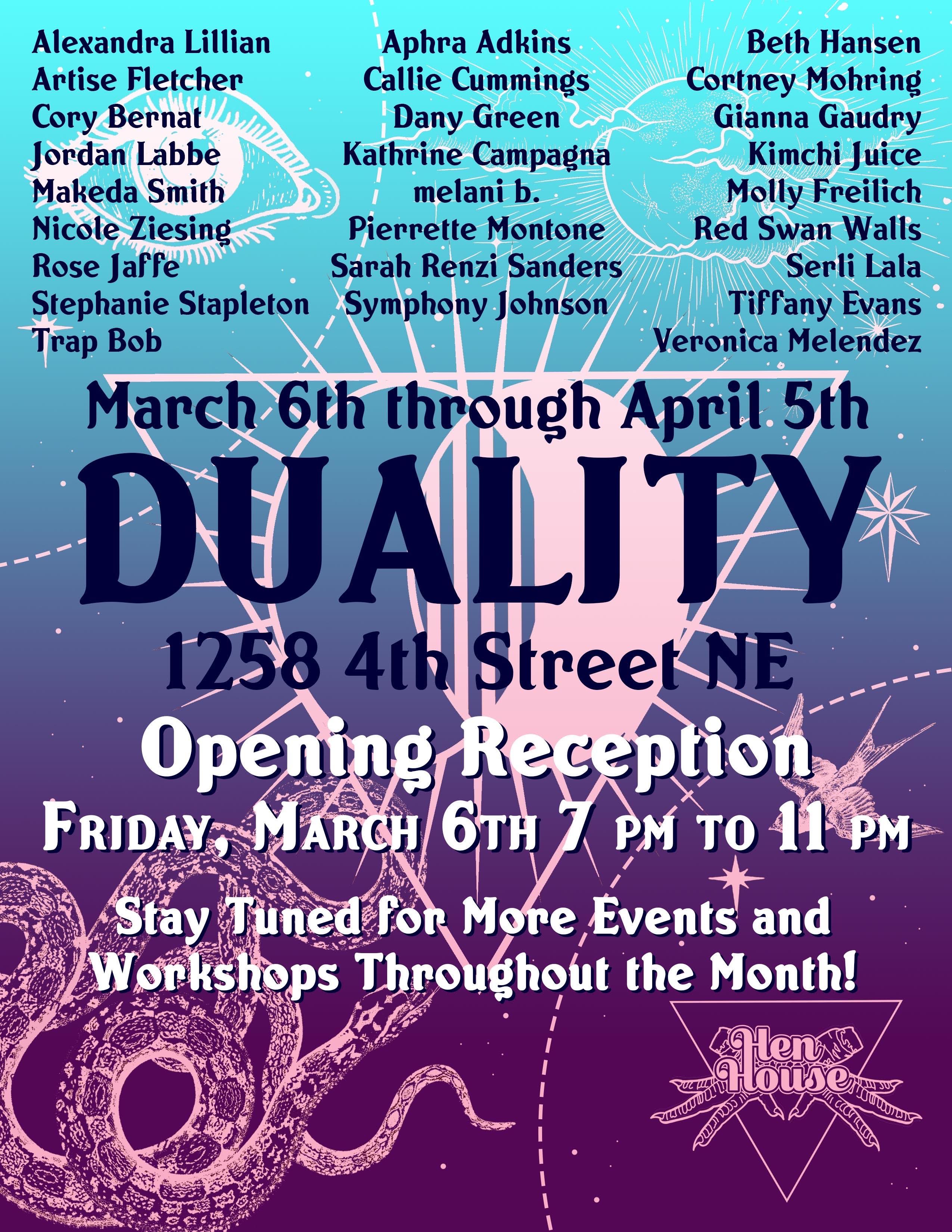 Hen House Presents DUALITY