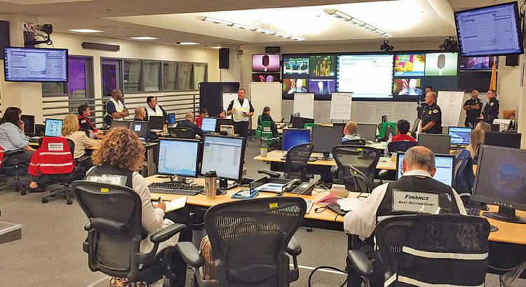 FEMA Emergency Operations Center/Incident Command System Interface
